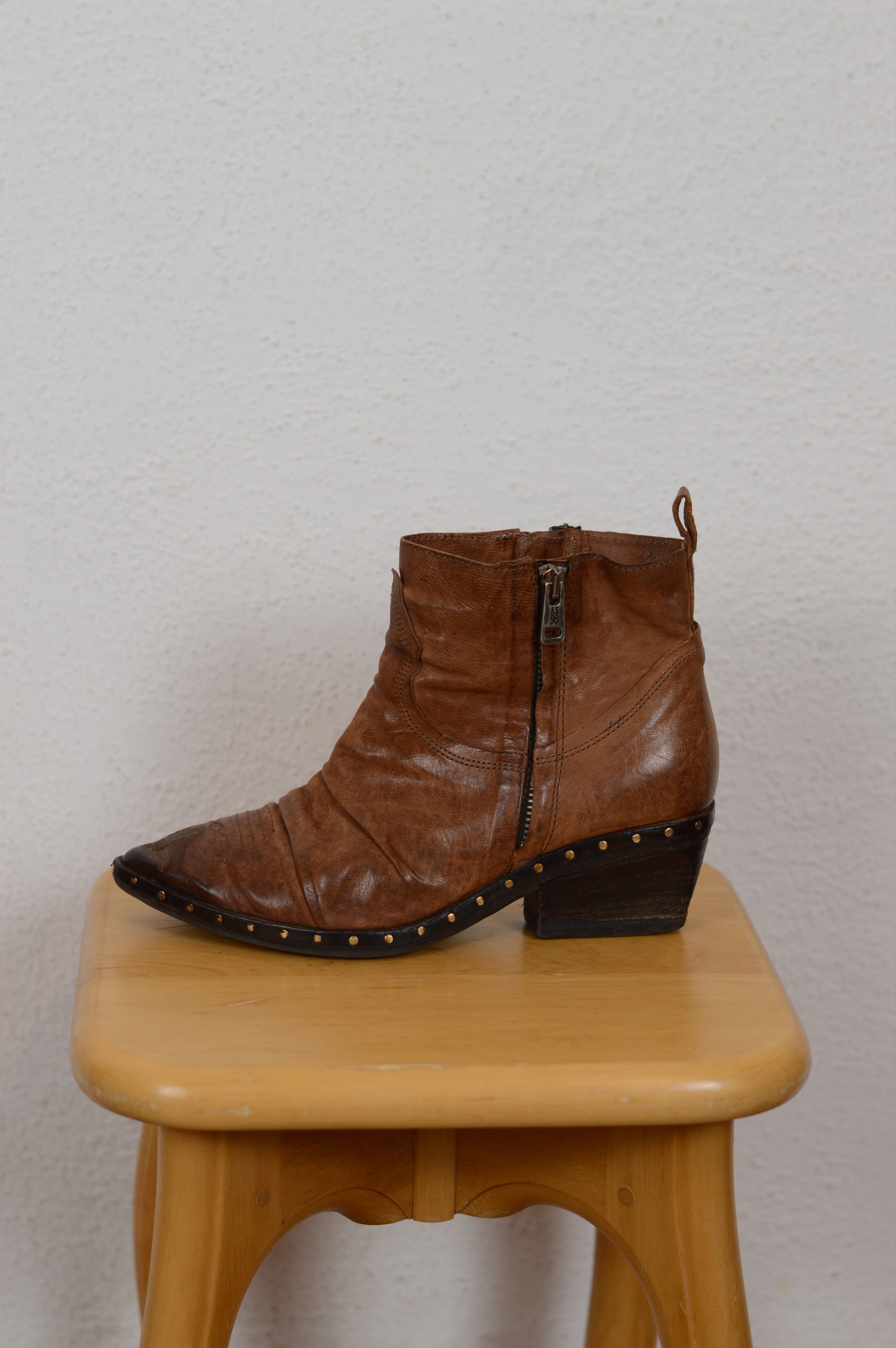 A.S.98 AS 98 Aisrtep Ankle Boots Size US 7 / IT 37 - 2 Thumbnail