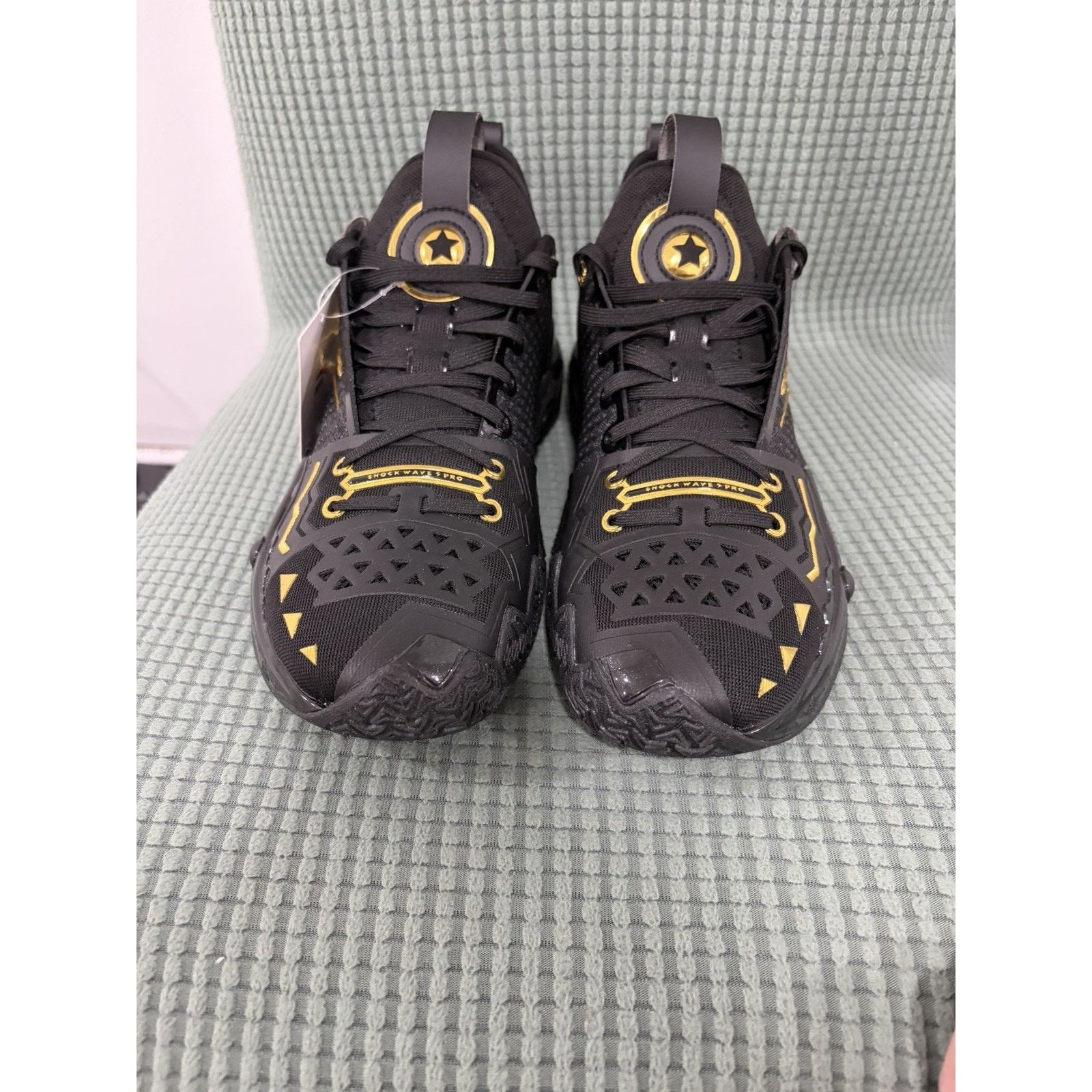 Other Size 8.5, ANTA Shock Wave 5 Pro Kyrie Irving Black Samurai Size US 8.5 / EU 41-42 - 5 Thumbnail