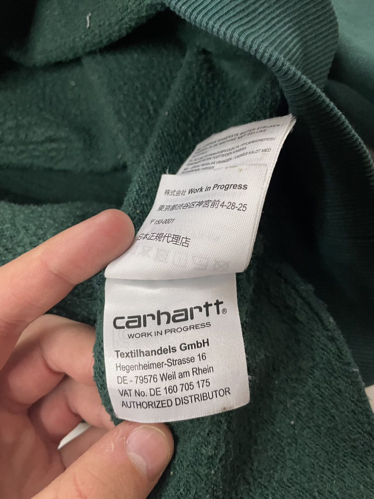 Carhartt Streetwear Carhartt WIP Big Logo Hoodie Supreme Type Size US XL / EU 56 / 4 - 10 Thumbnail