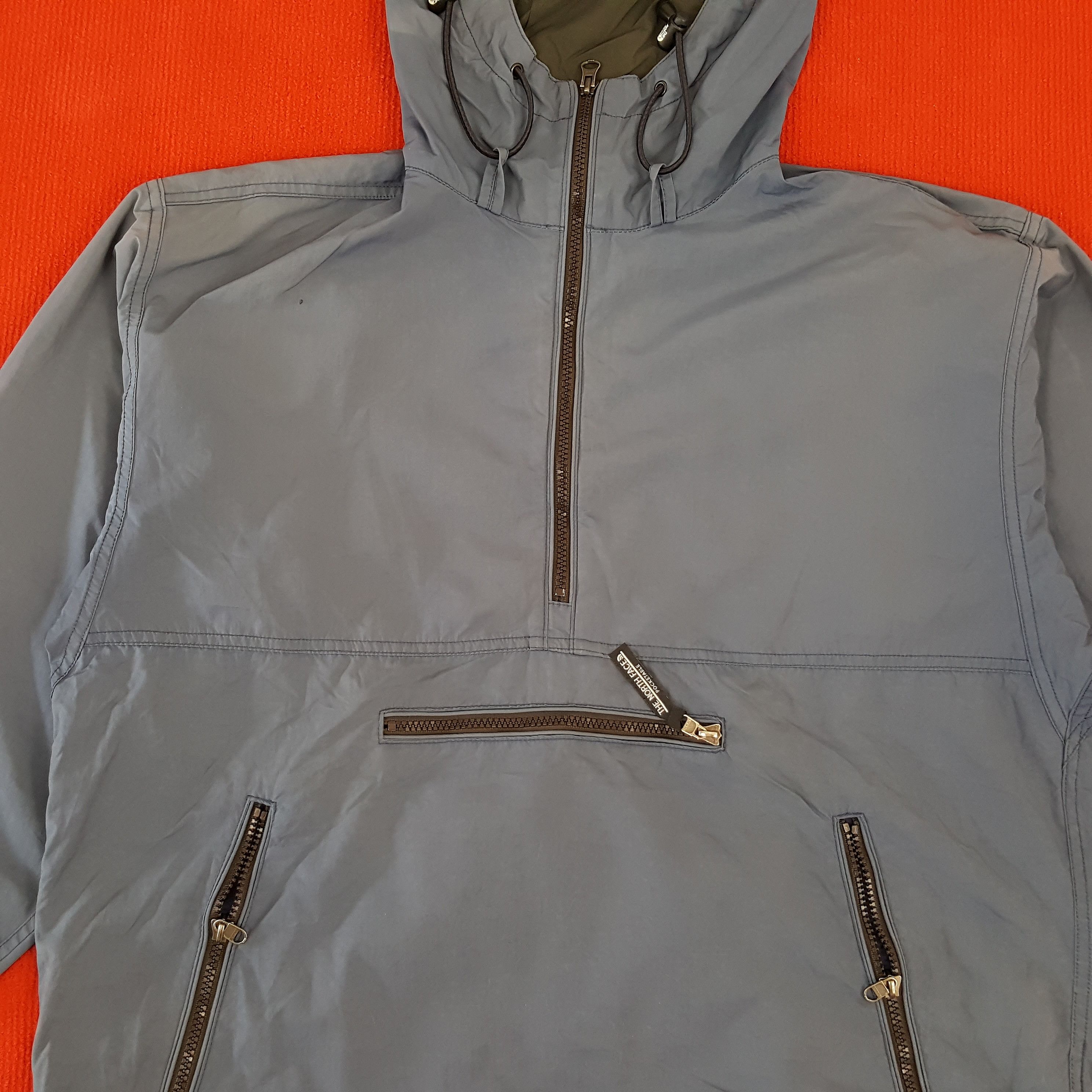 The North Face × Vintage The North Face Windbreaker Half Zipper Anarok Size US L / EU 52-54 / 3 - 2 Thumbnail