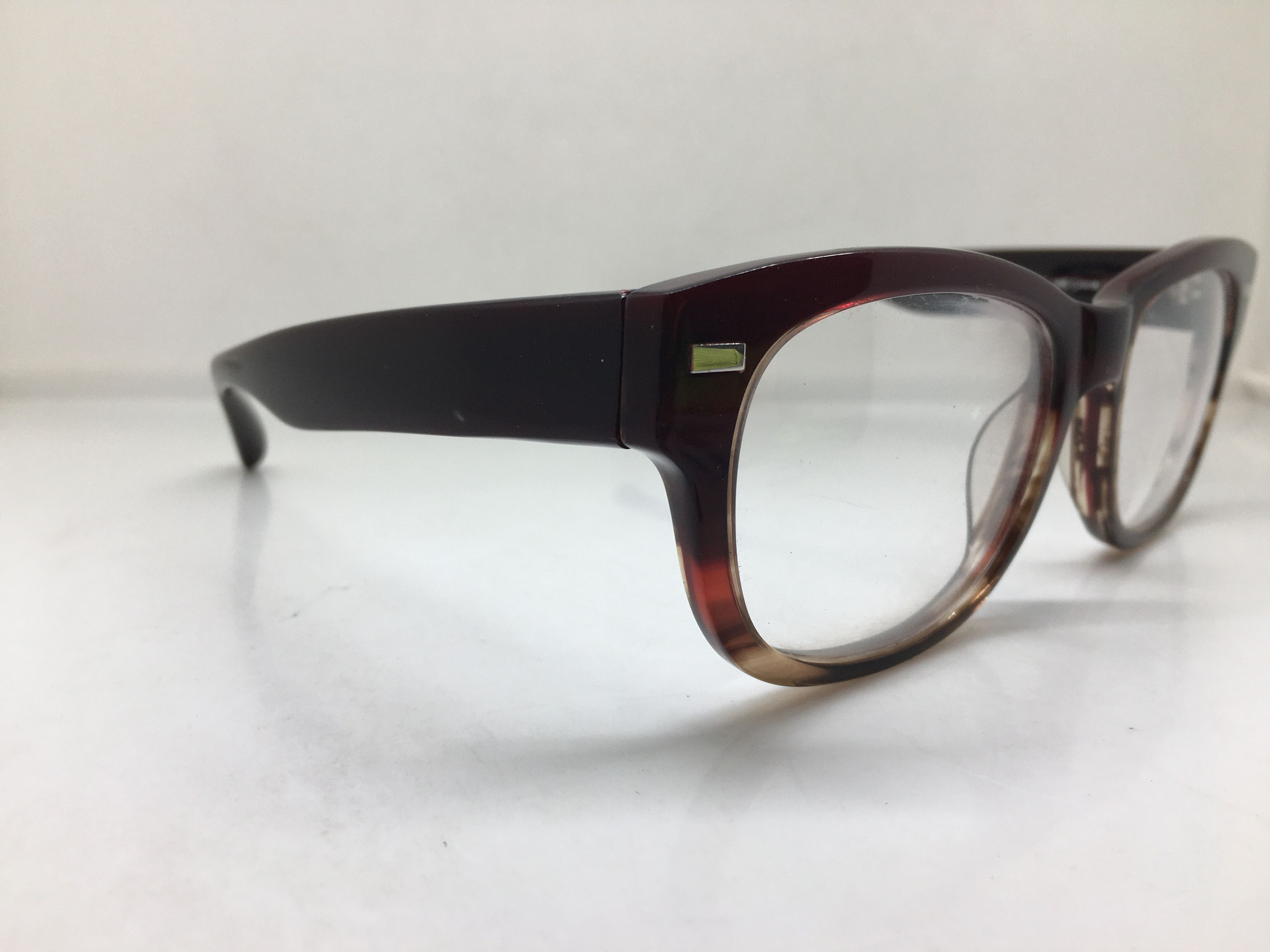 Warby Parker WARBY PARKER Crossby 313 Red Brown Eyeglasses Size ONE SIZE - 2 Thumbnail