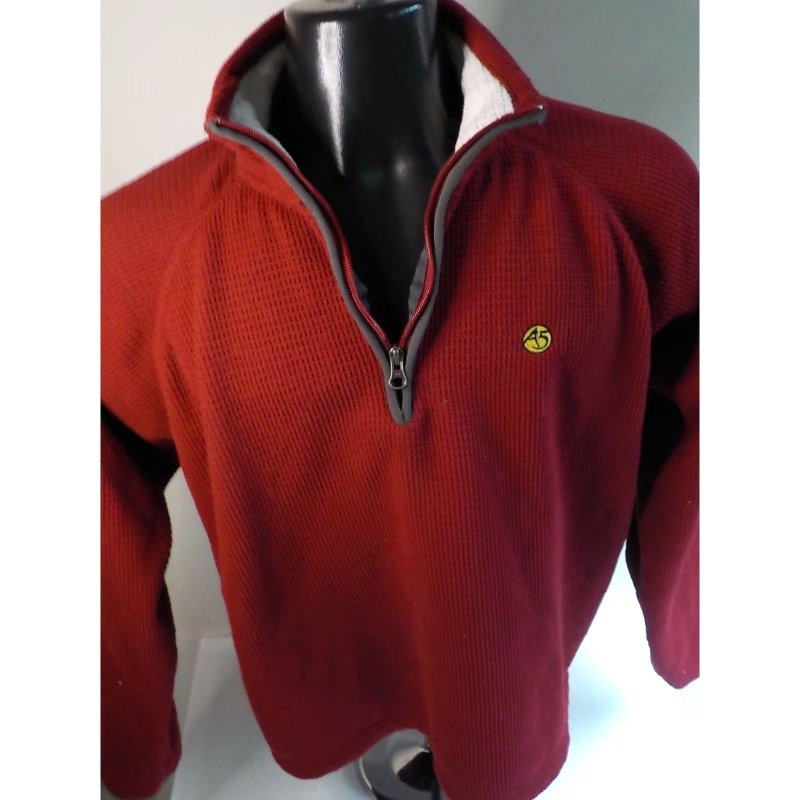 The North Face THE NORTH FACE A5 Series 1/4 Zip Fleece Pullover Mens Shirt Small Red Polyester 100% Pullover A5 Logo on Chest Great Condition Size US S / EU 44-46 / 1 - 2 Thumbnail