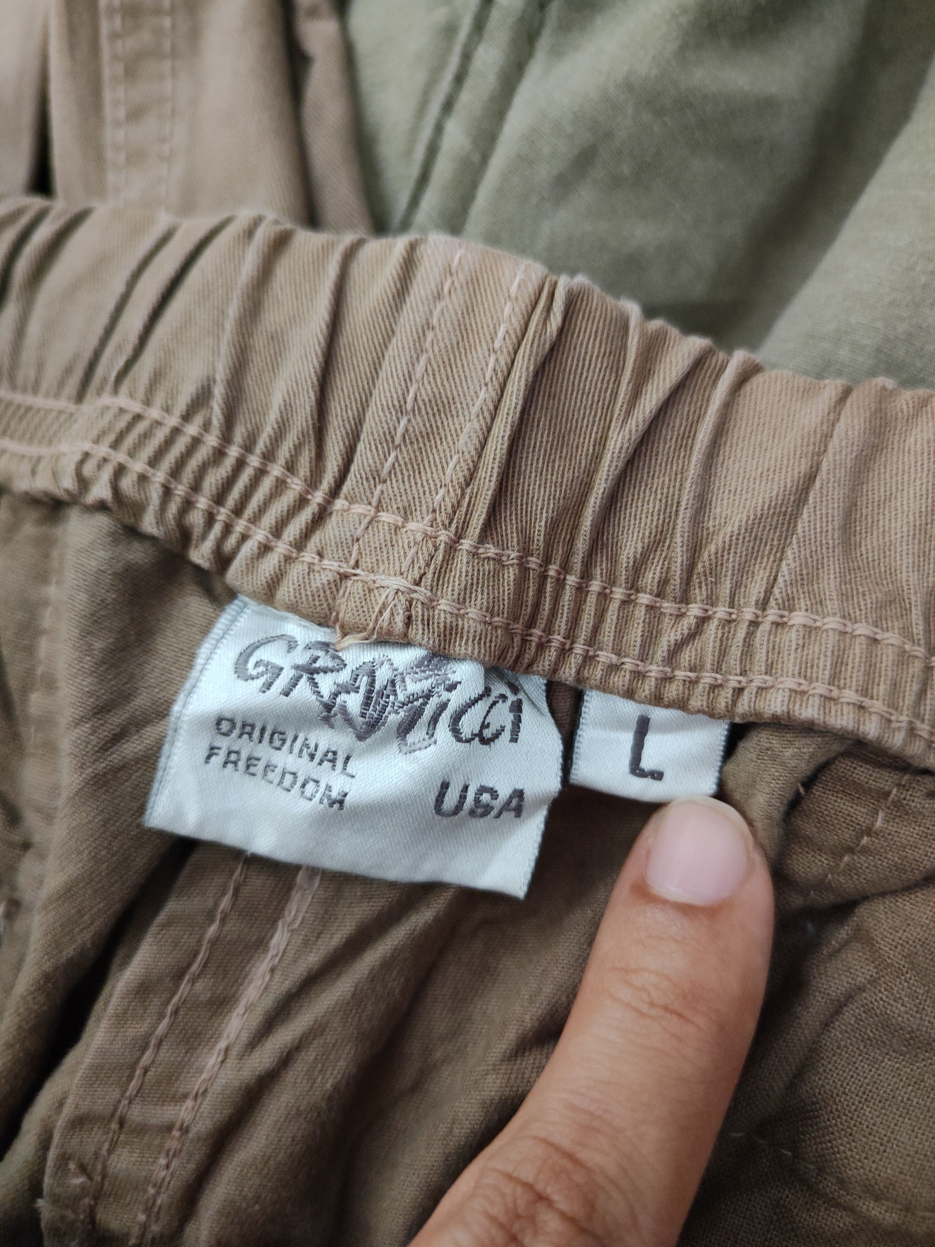 Gramicci Gramicci Brown faded vintage Casual Pants #W2209 Size US 33 - 14 Thumbnail