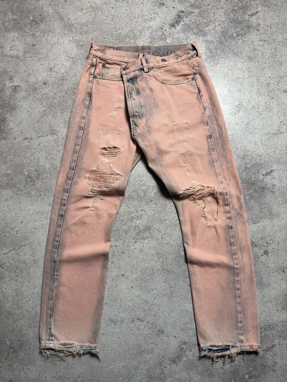 R13 R13 Distressed Slim Jeans Size 24" / US 00 / IT 34 - 1 Thumbnail