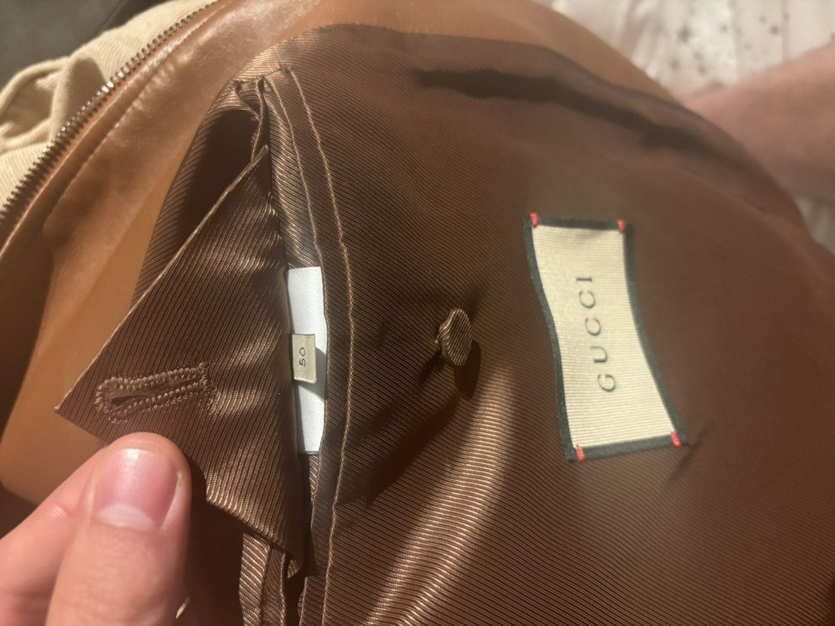 Gucci Gucci leather jacket Size US L / EU 52-54 / 3 - 15 Thumbnail