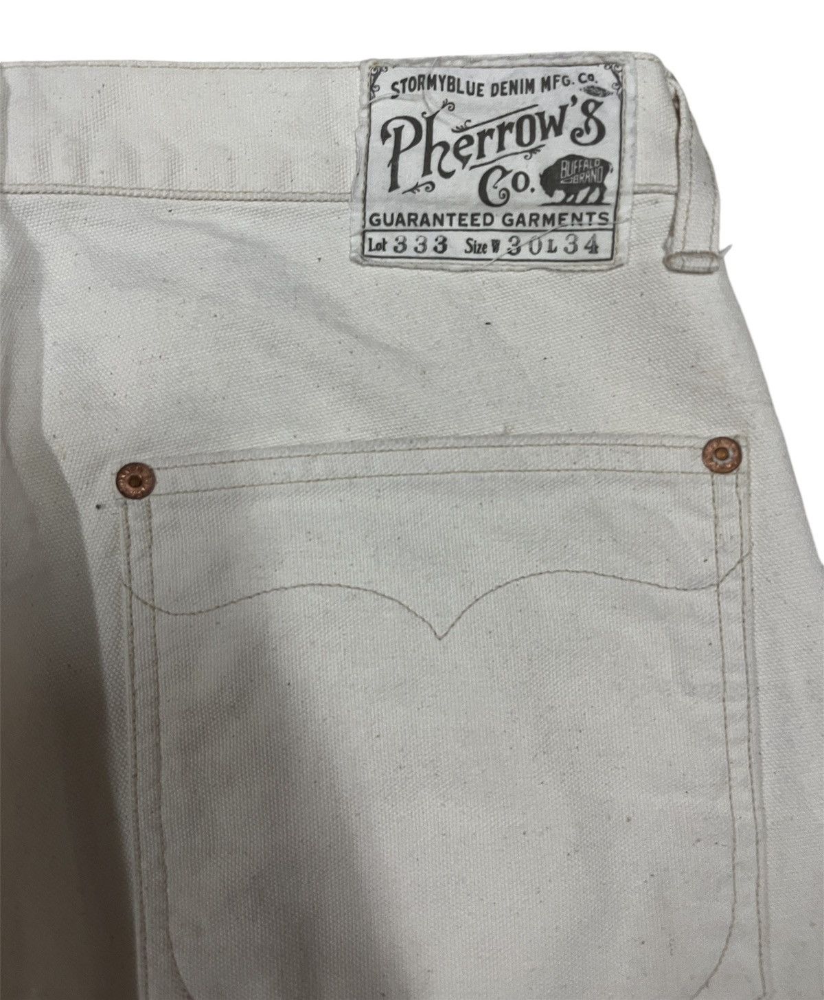 Designer × Japanese Brand × Pherrow's Pherrows baker pants geecee style Size US 31 - 11 Thumbnail