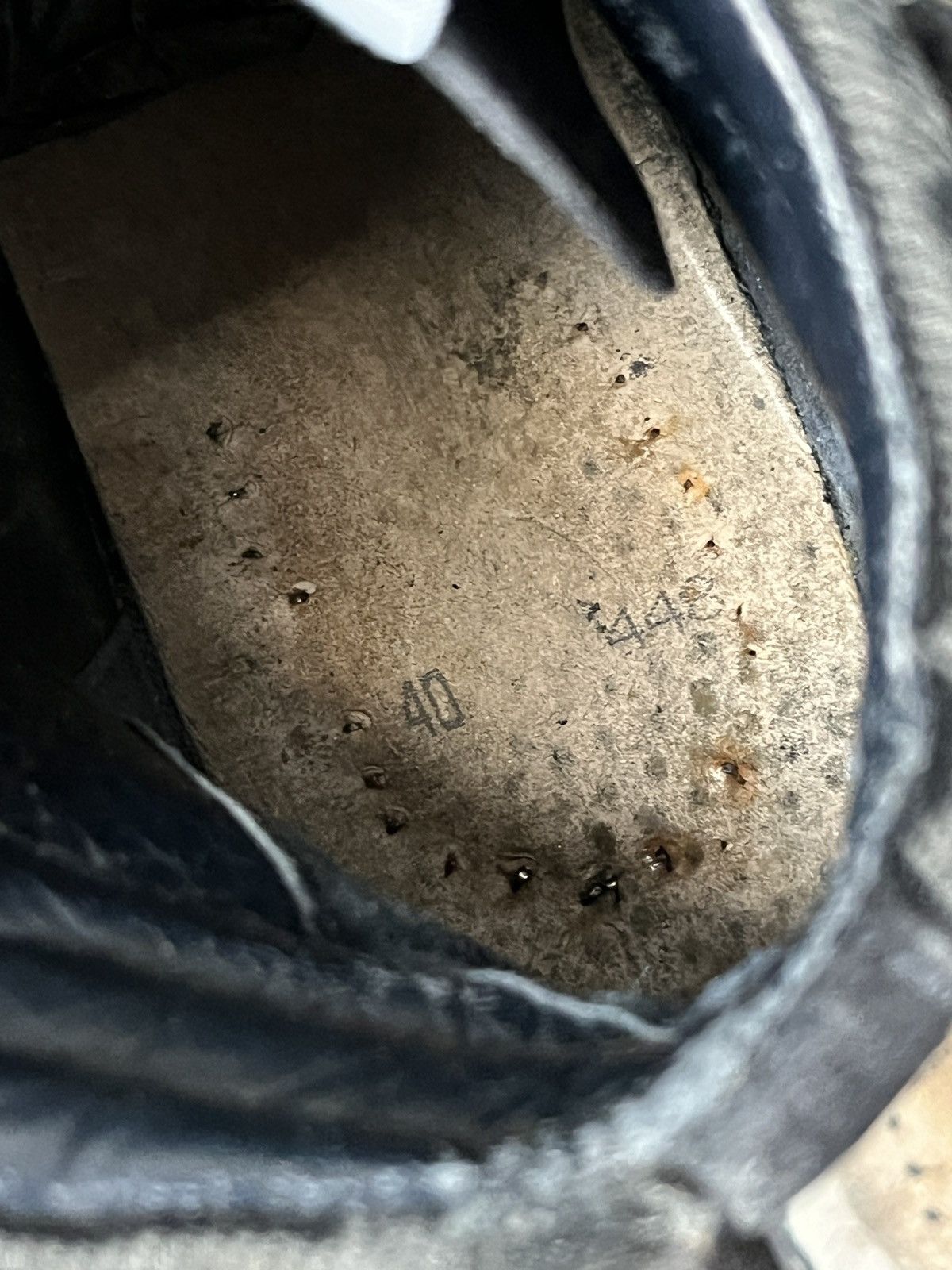 Golden Goose Golden Goose Slide Distressed Hi-top Sneakers Size US 7 / EU 40 - 24 Thumbnail