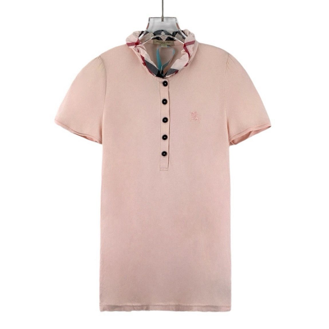 Burberry Burberry Short Sleeve Polo Shirt K26WX Size XS / US 0-2 / IT 36-38 - 1 Thumbnail