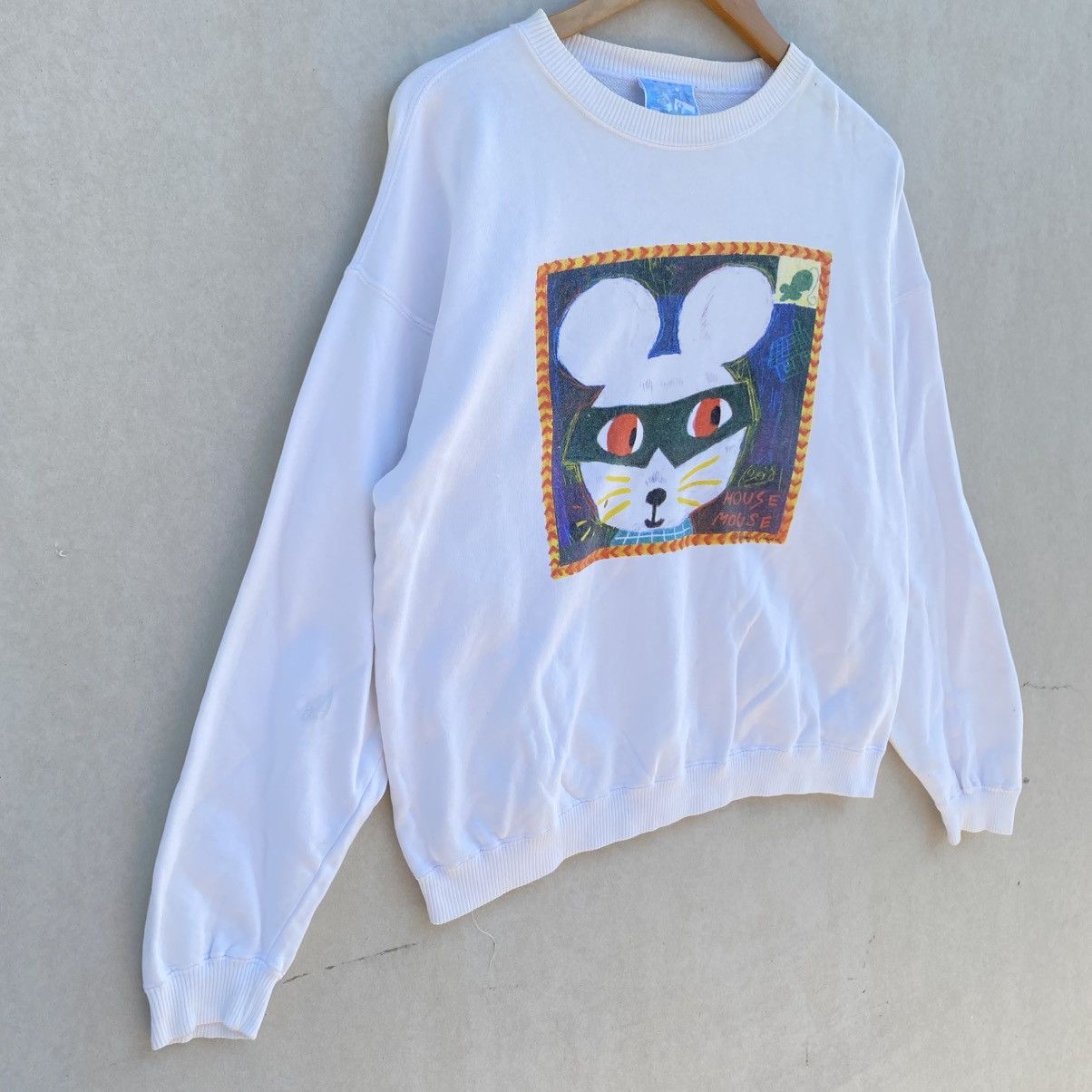 Japanese Brand × Vintage Vintage House Mouse Takanki Ando Sweatshirt Crewneck Size US L / EU 52-54 / 3 - 3 Thumbnail