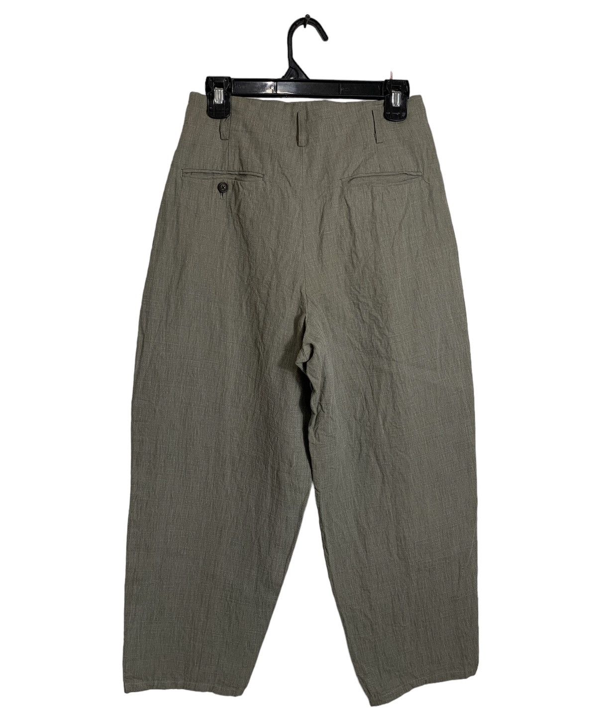 Japanese Brand Vintage Yohji Yamamoto 2003 S/S pleated trousers Size US 29 - 2 Thumbnail