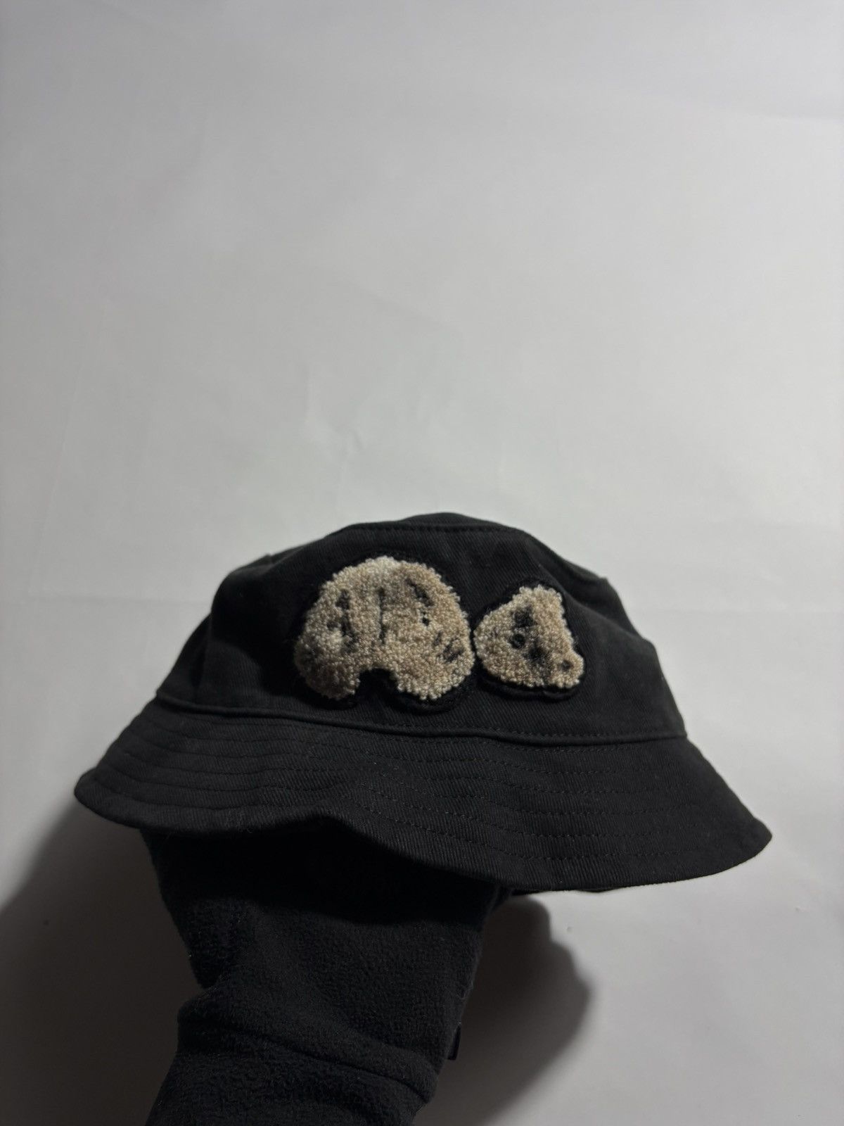 Palm Angels PALM ANGELS BEAR SPRAYED BUCKET HAT Size ONE SIZE - 1 Thumbnail