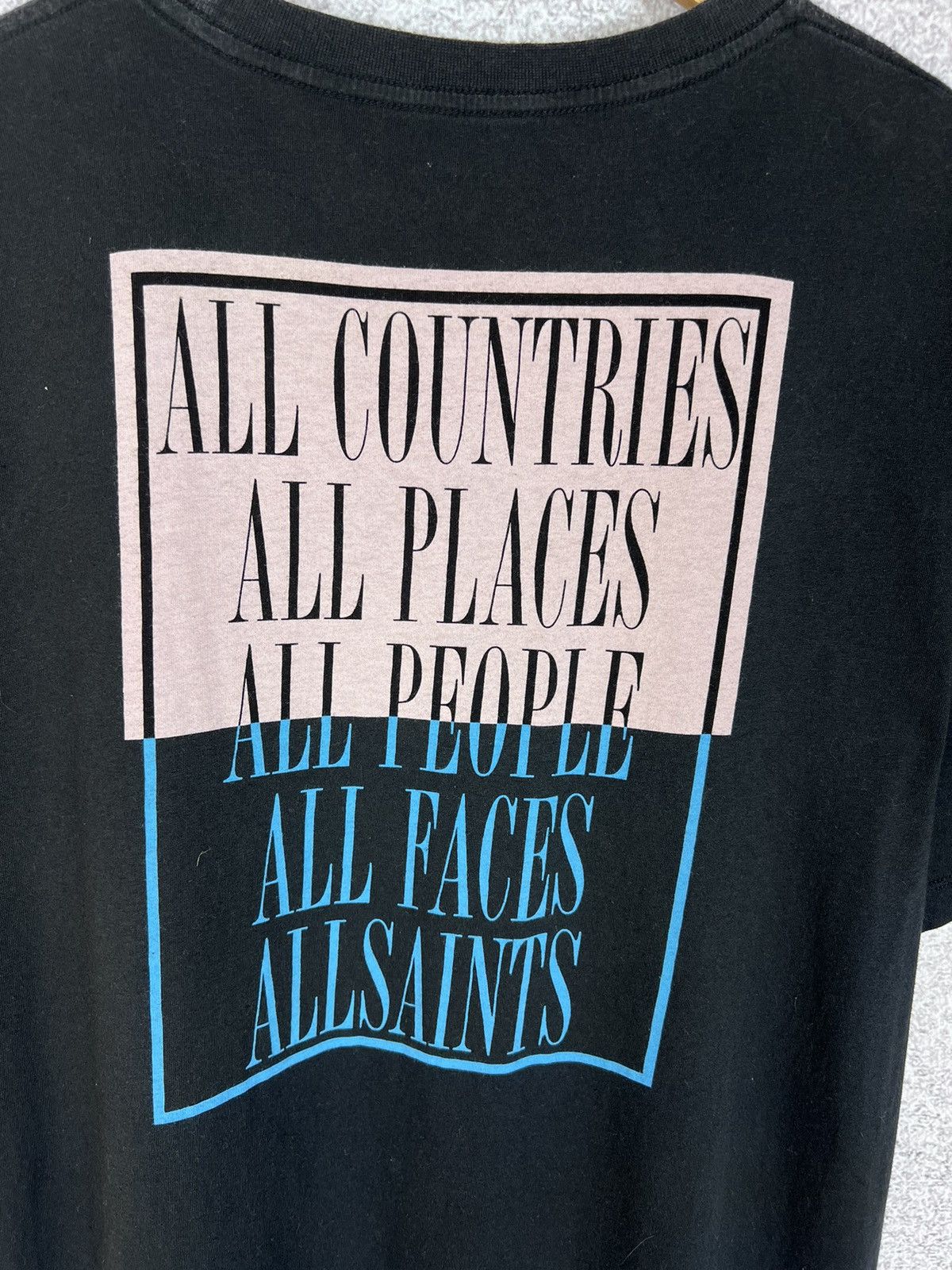 Allsaints Allsaints Art Big Logo T-Shirt Oversize Fit Tee Size US S / EU 44-46 / 1 - 4 Thumbnail