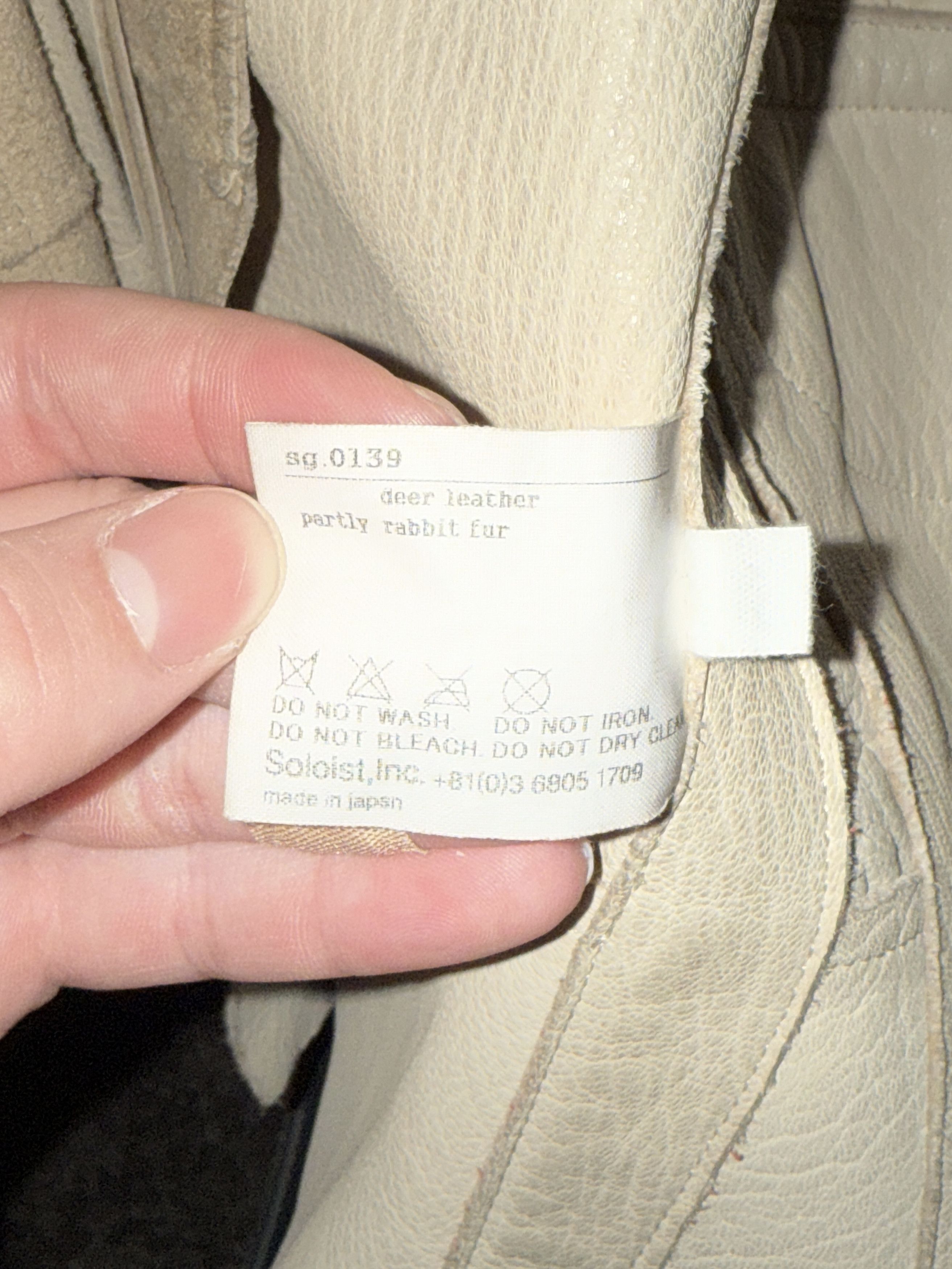 Takahiromiyashita The Soloist. FW14 Rough Out Deer Hide Leather Work Military Jacket Size US M / EU 48-50 / 2 - 11 Thumbnail