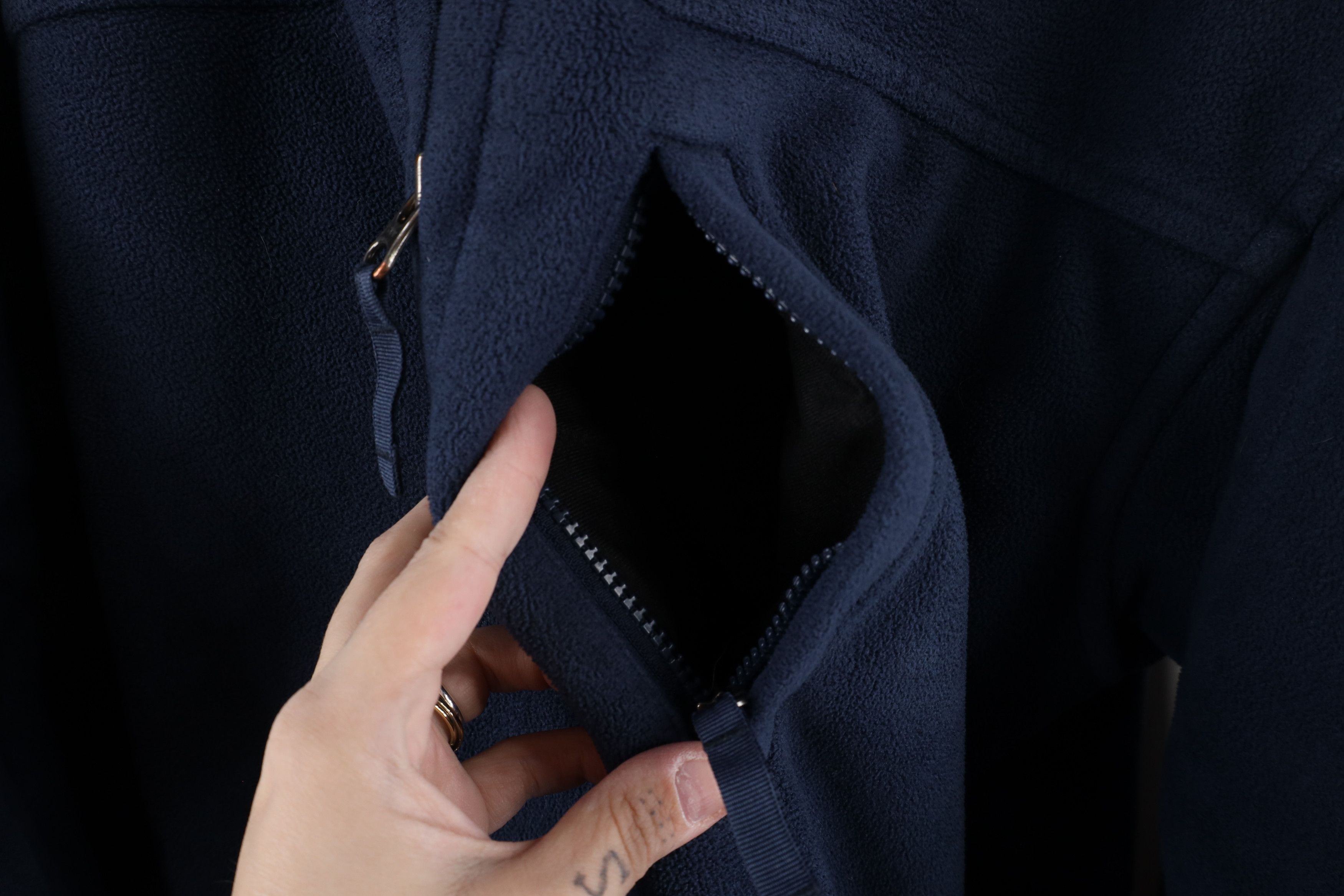 Duluth Trading Company × Vintage Duluth Trading Co Heavyweight Full Zip Fleece Jacket Blue Size US S / EU 44-46 / 1 - 5 Thumbnail