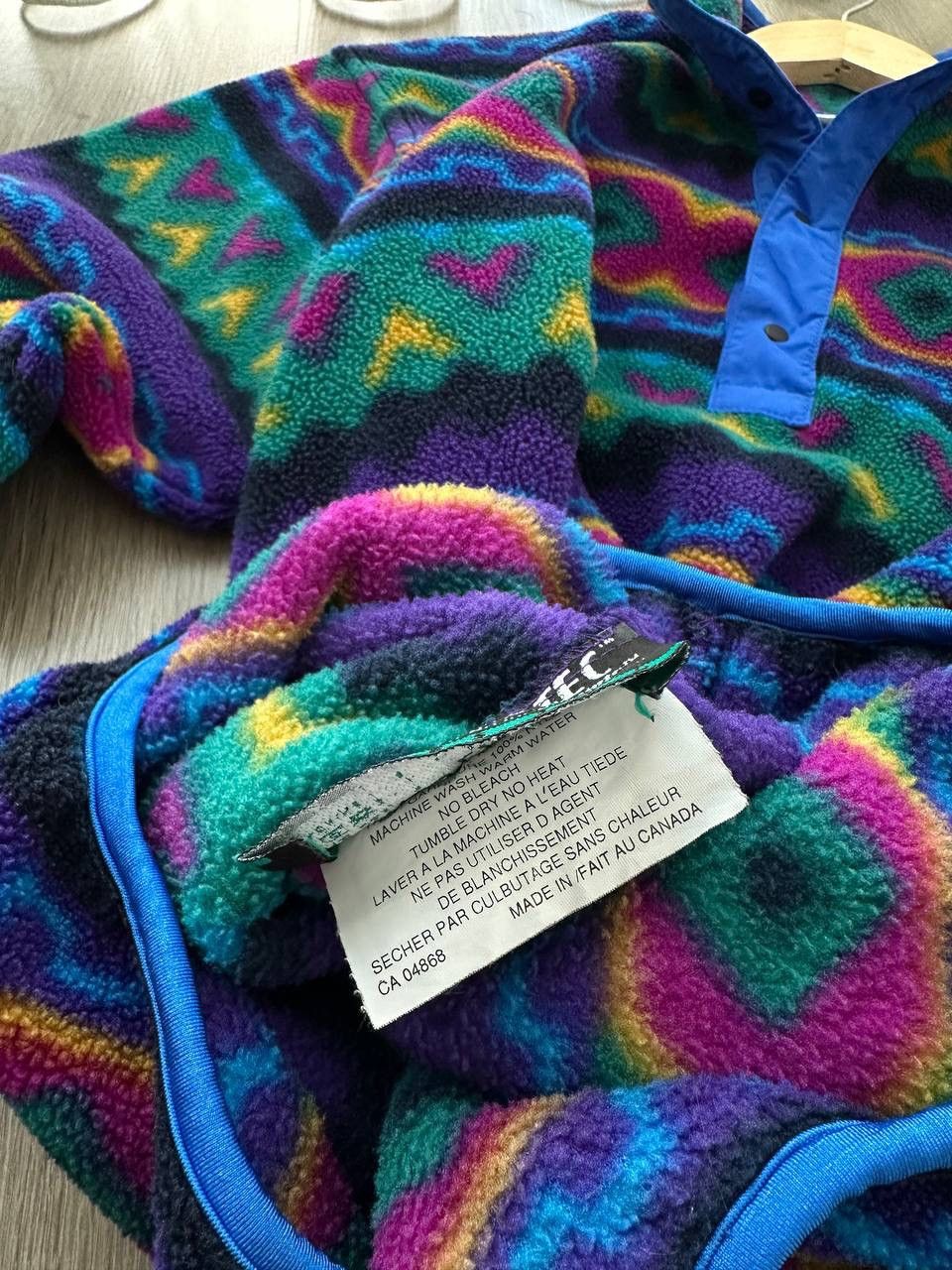 Japanese Brand × Vintage Vintage Mountain Outdoor Fleece Polartec Shinshilla Jacket Size US M / EU 48-50 / 2 - 12 Thumbnail