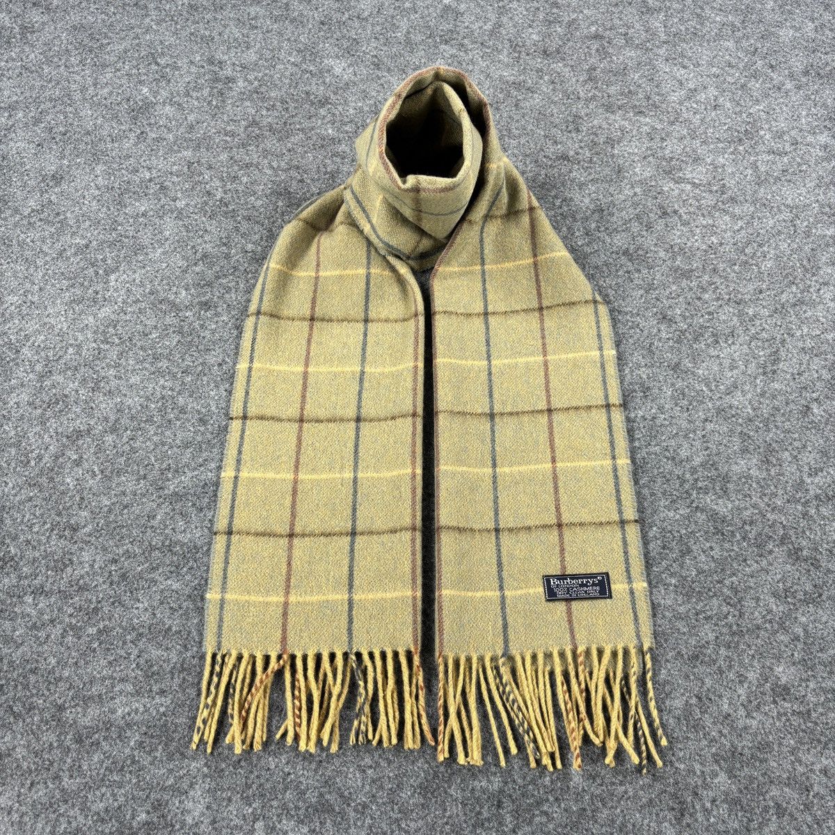 Burberry × Vintage Burberry Scarf # D718 # Muffler # Neckwear # Nova Check Size ONE SIZE - 1 Thumbnail