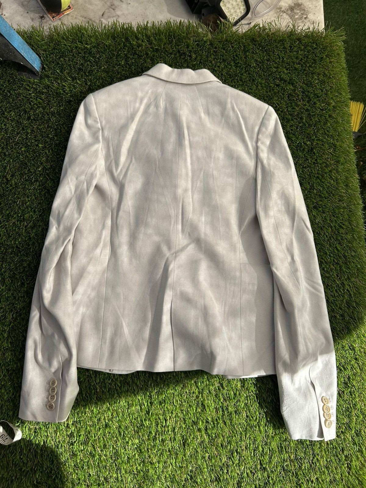 Helmut Lang Helmut Lang Two Button Blazer Womens Blazer Jacket Size XS / US 0-2 / IT 36-38 - 9 Thumbnail