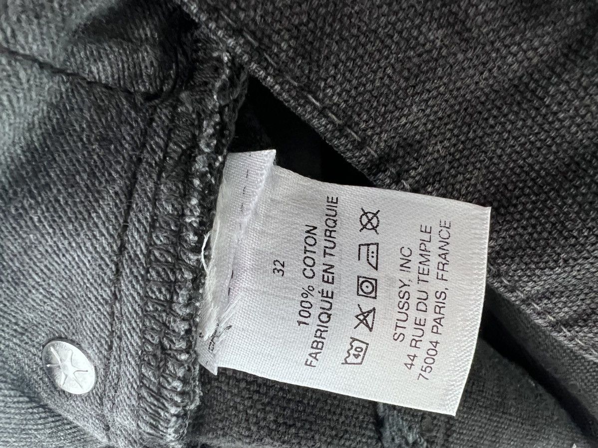Stussy Stussy Big’ol Washed black denim pants Size US 32 / EU 48 - 5 Thumbnail