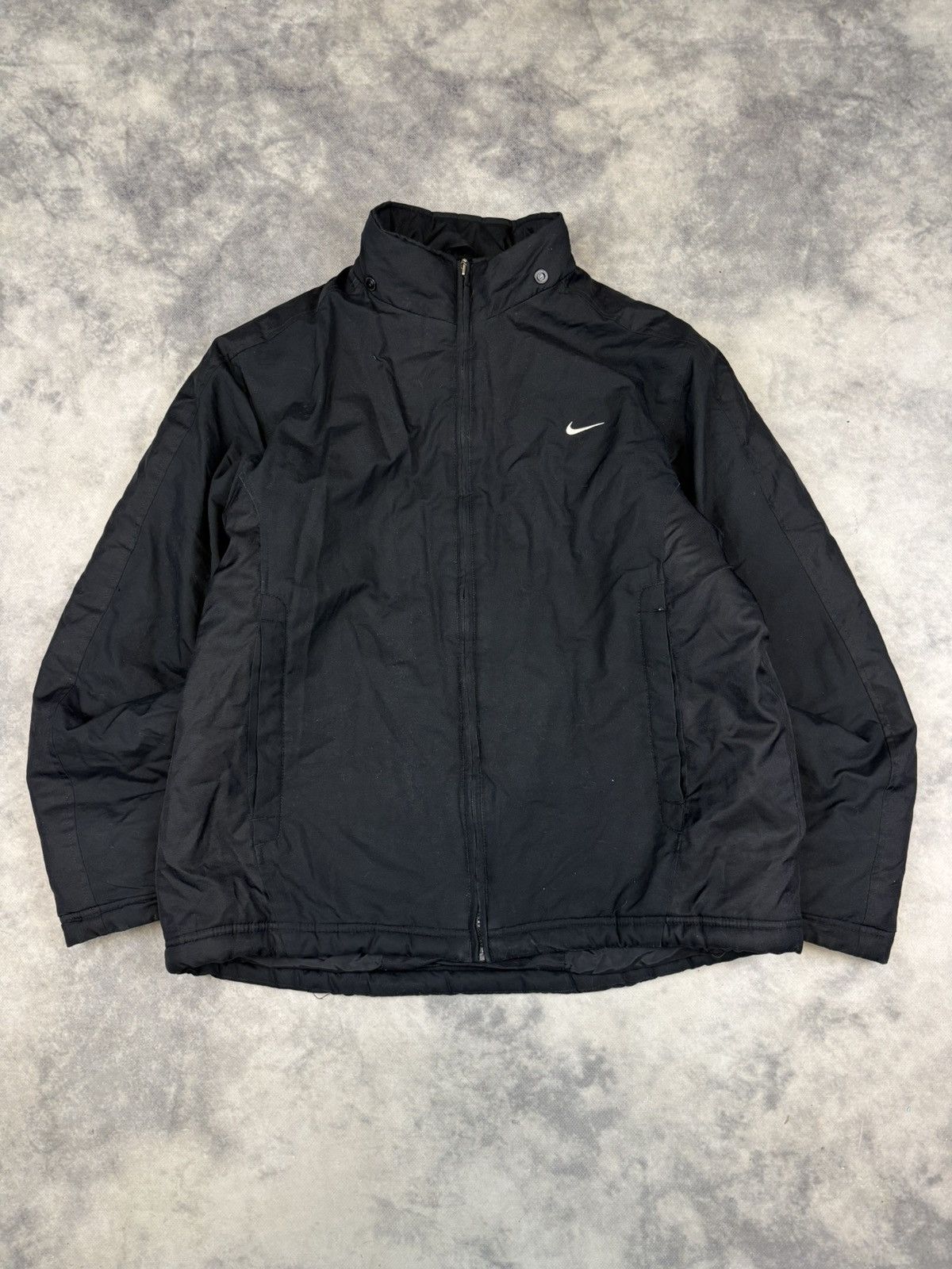 Nike × Vintage Vintage Nike Big Logo Swoosh Jacket 90s y2k rap Streetwear Size US M / EU 48-50 / 2 - 3 Thumbnail