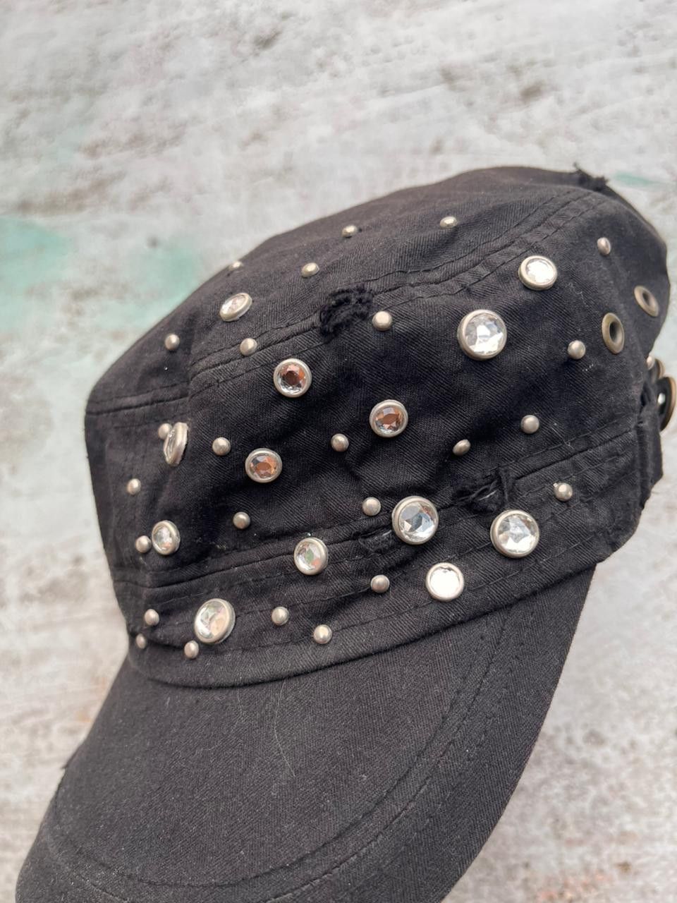 14th Addiction GGPX Studed Gothic Cadet Hat Punk LGB Size ONE SIZE - 1 Thumbnail