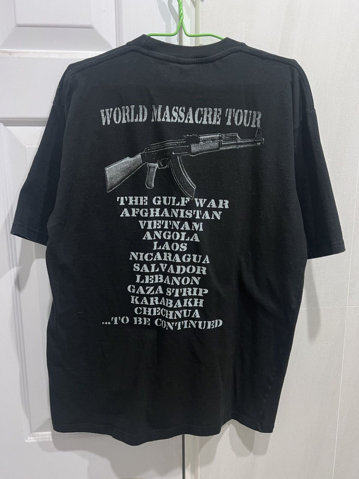 Vintage Vintage Y2K AK47 Kill Tour Promo Tee L Gun military Size US L / EU 52-54 / 3 - 3 Thumbnail