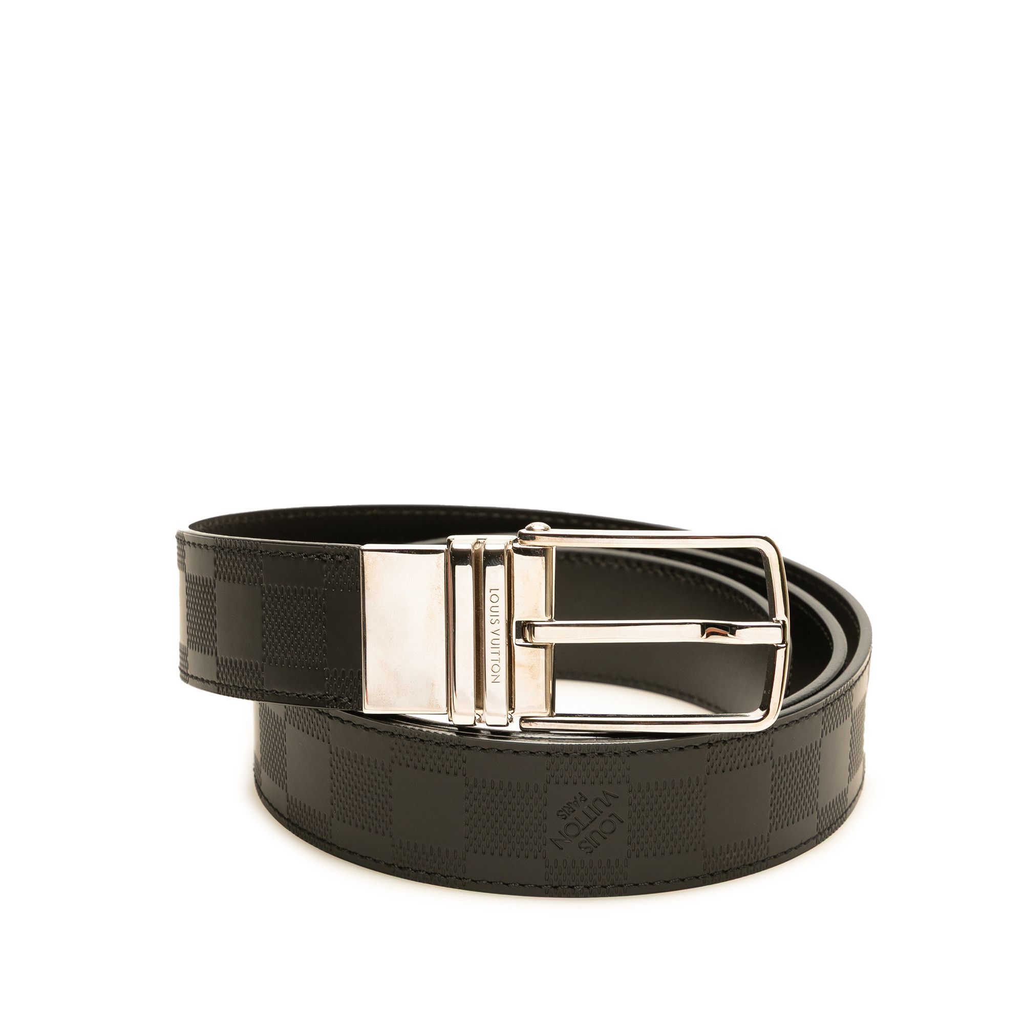 Louis Vuitton Damier Infini Boston Reversible Belt
