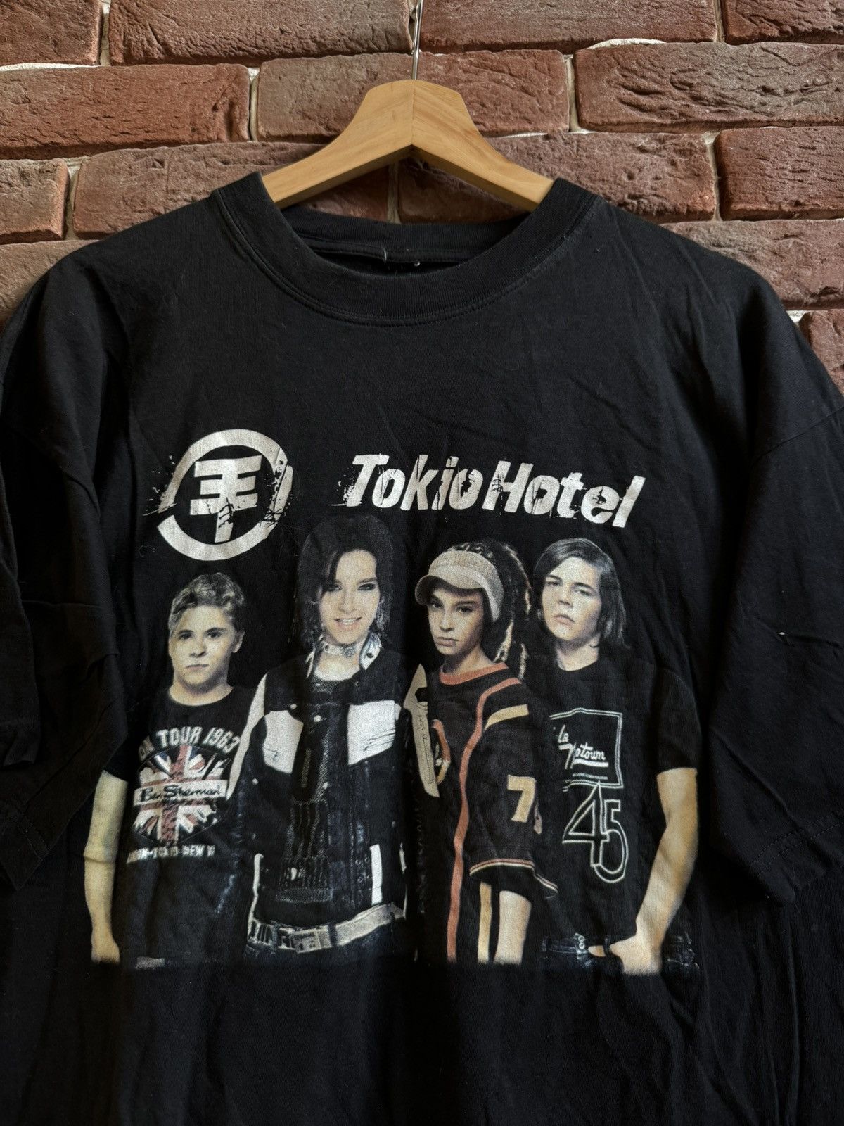 Band Tees Tokio Hotel 00s Y2K Tour Band Tee Rare Pop Rock Emo Hype Size US L / EU 52-54 / 3 - 2 Thumbnail