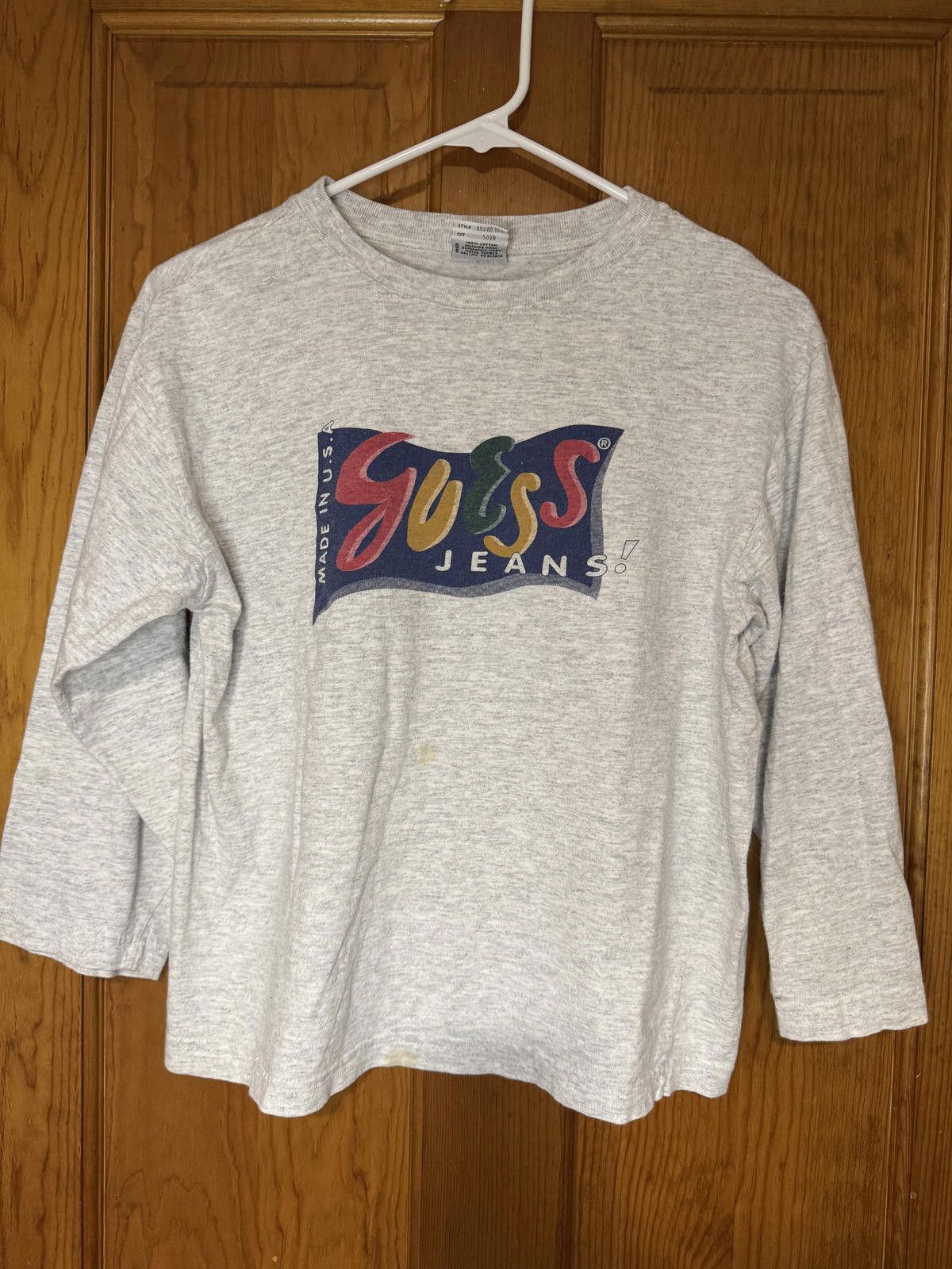 Guess Guess Jeans Kids Long Sleeve Top Size Large Size ONE SIZE - 1 Thumbnail