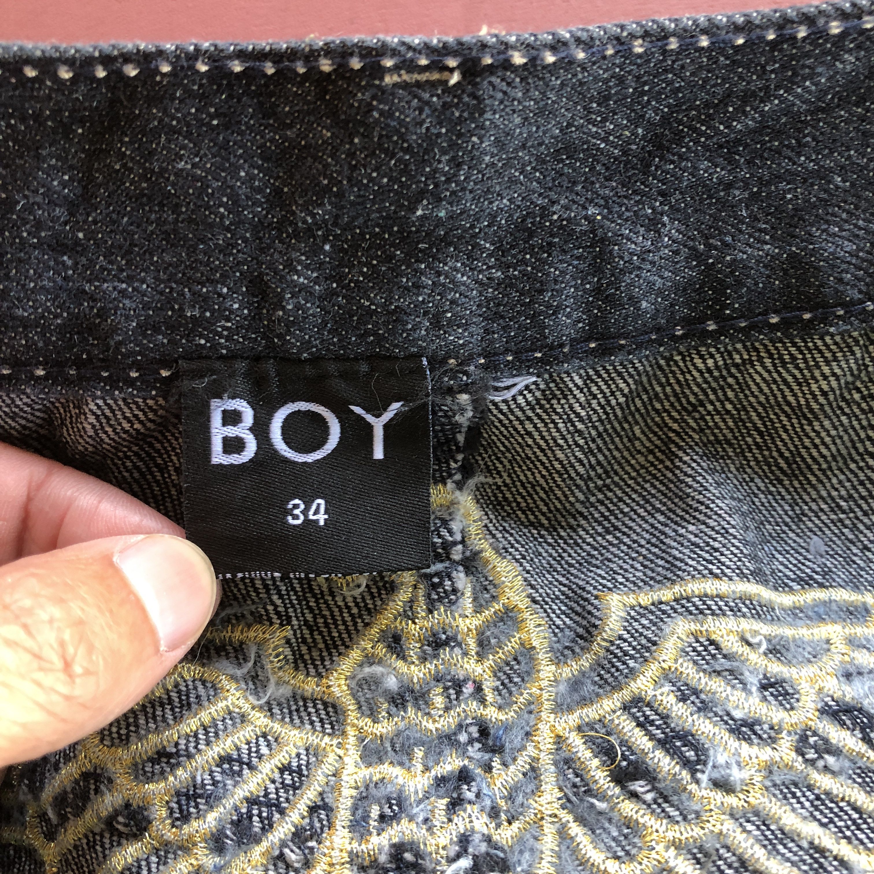 Japanese Brand × Vintage Vintage Japanese Jeans Boy Flying London Denim Pants Size US 34 / EU 50 - 8 Thumbnail