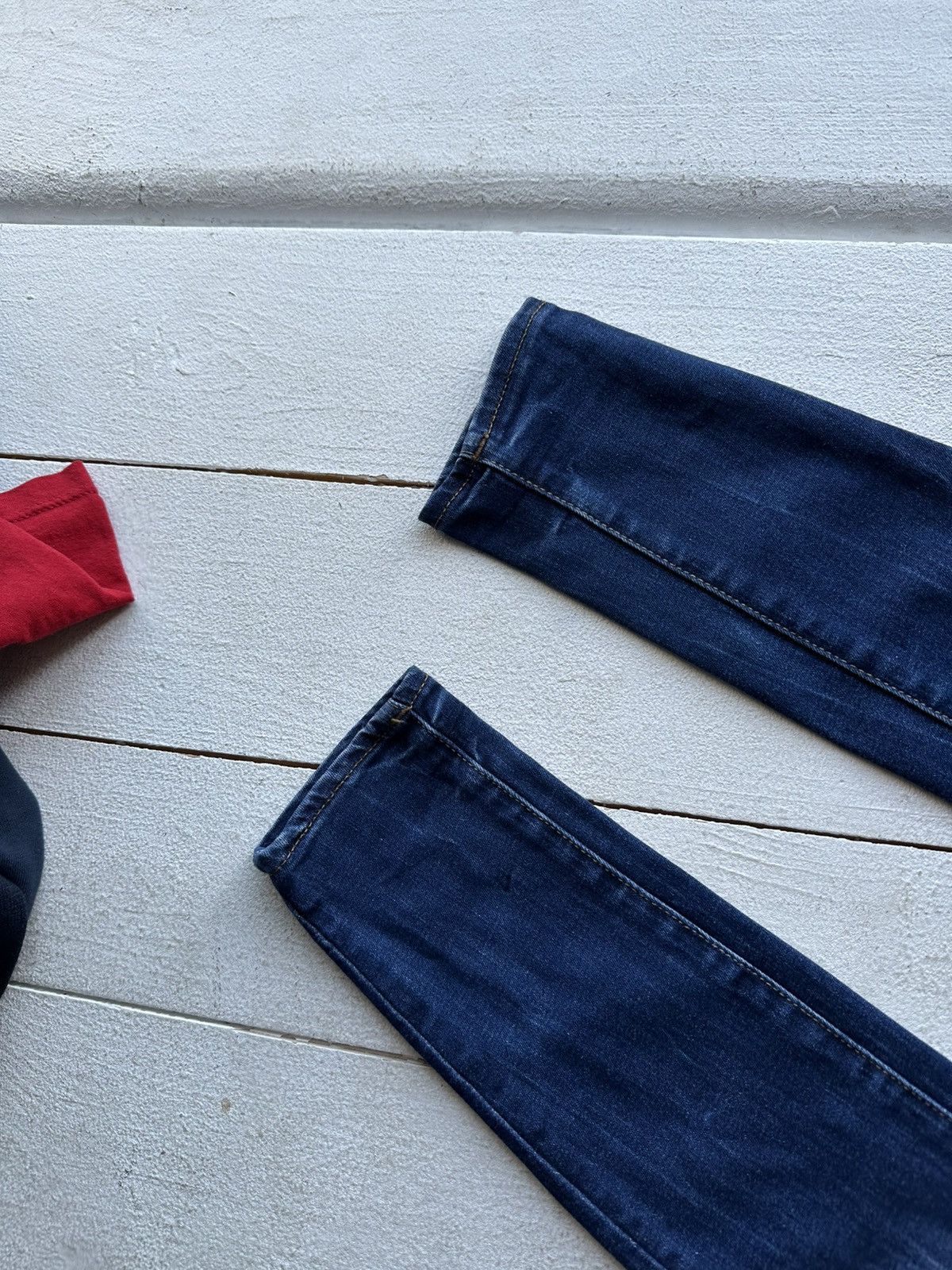 G-Star VNTG🚨G STAR RAW Jeans AVANT GARDE Washed Denim y2k Size 23" - 4 Thumbnail