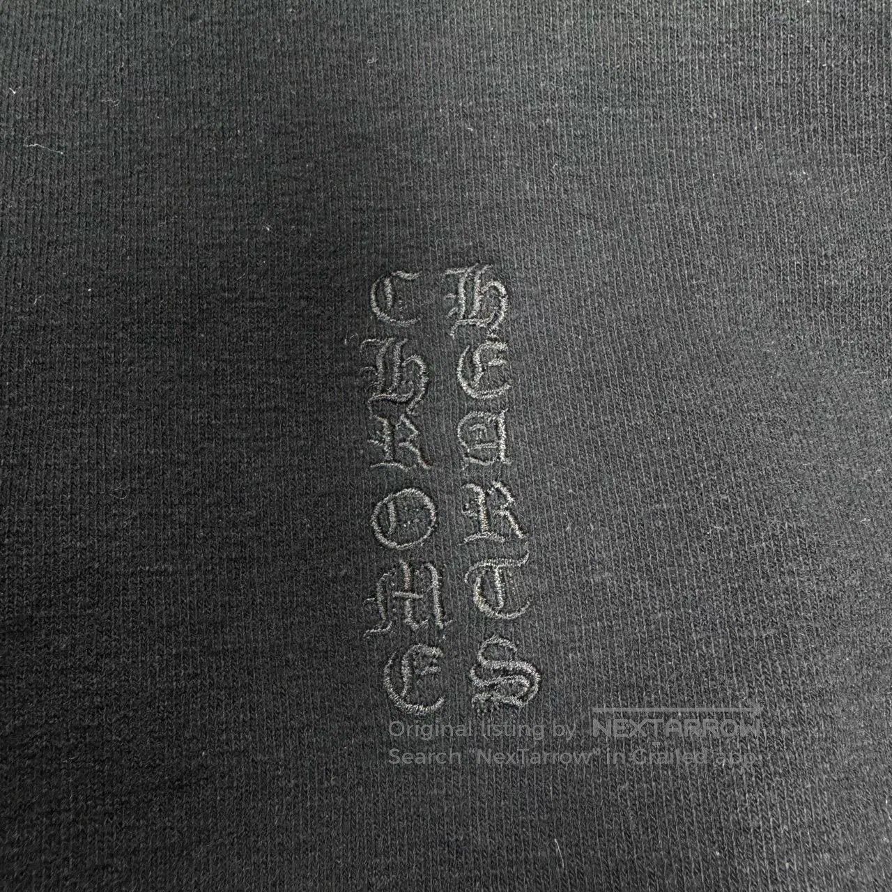 Chrome Hearts chrome hearts black embroidered sweatshirt. Size US XL / EU 56 / 4 - 5 Thumbnail