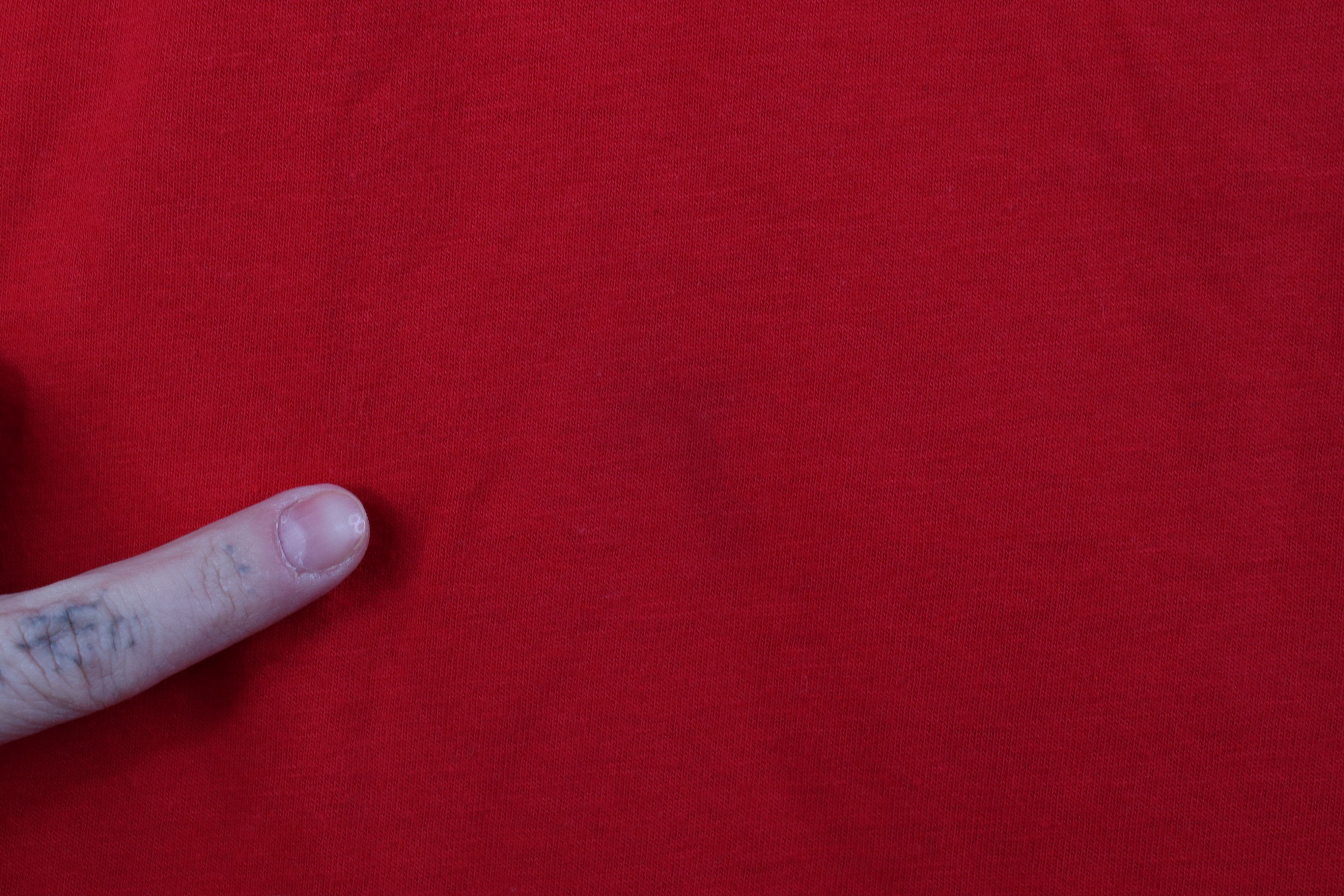 Vintage Vintage 70s 80s Streetwear Short Sleeve T-Shirt Red USA Size US XL / EU 56 / 4 - 7 Thumbnail