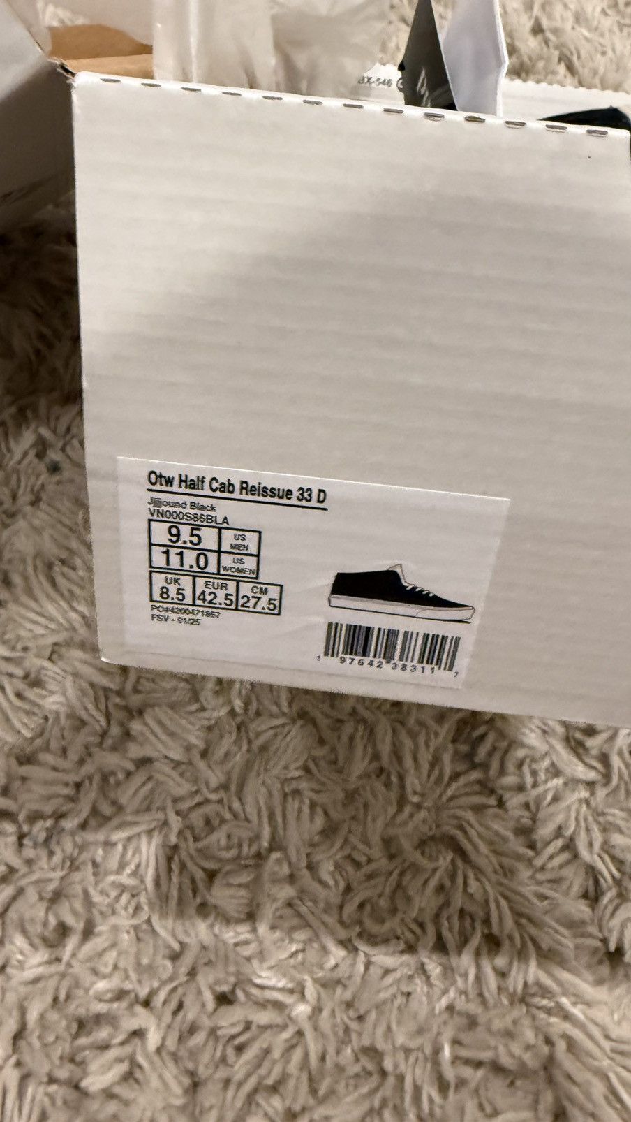 JJJJound × Vans JJJJOUND OTW HALFCAB VANS 9.5 Size US 9.5 / EU 42-43 - 8 Thumbnail