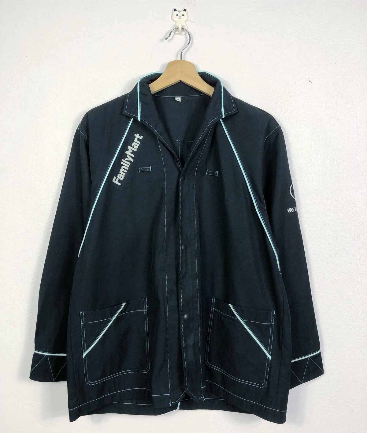 Japanese Brand Rare Vintage Family Mart Uniform Button Ups Shirt Size US M / EU 48-50 / 2 - 1 Thumbnail