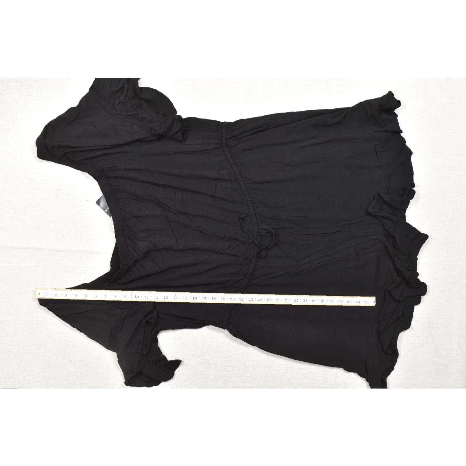 Torrid Torrid Romper Women 4 4X Plus Black Stretch Challis Off The Shoulder NWT NEW Size 40" / US 18 - 6 Thumbnail