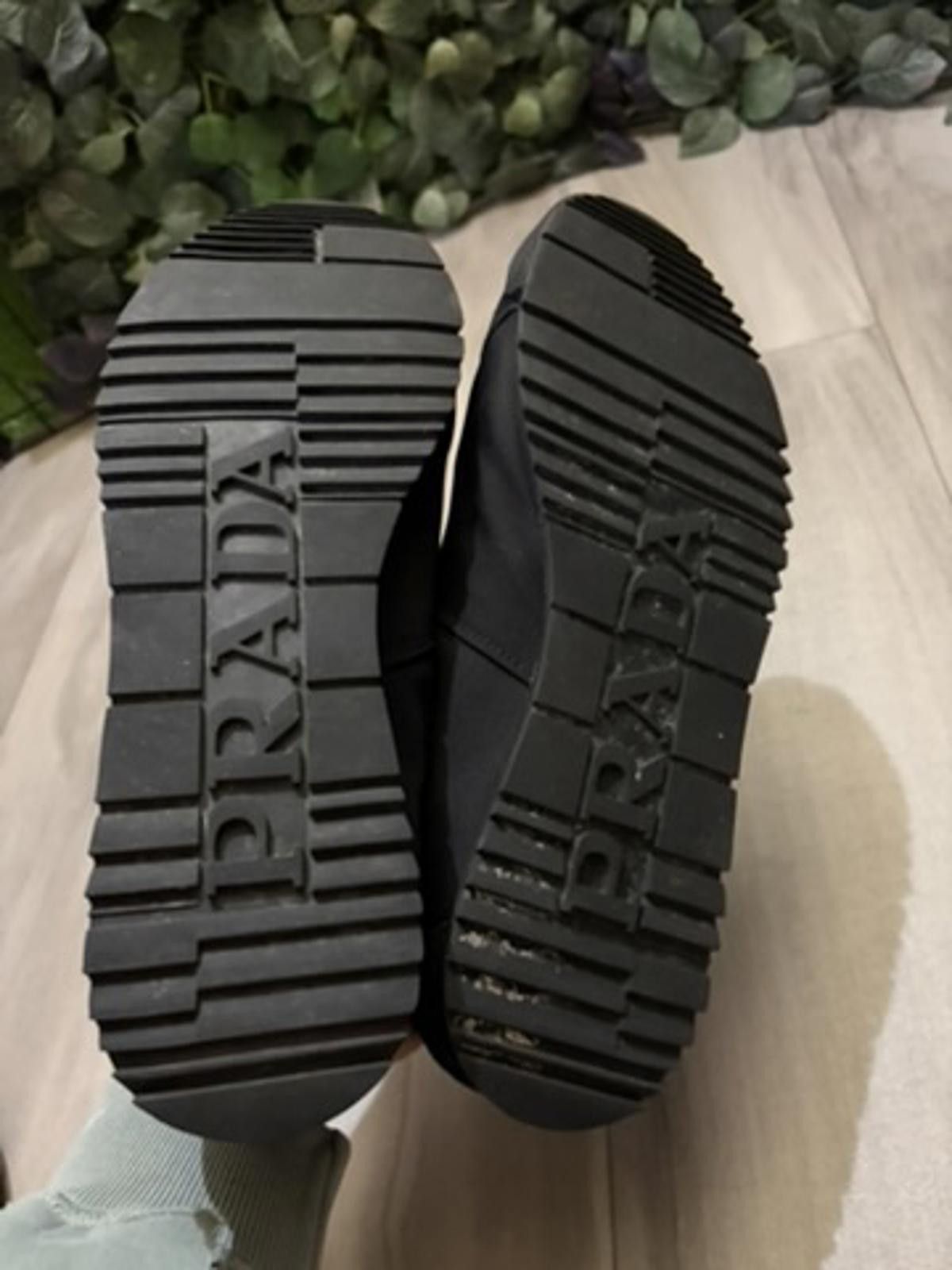 Prada Prada Black Men's Sneakers Sz 10.5 Size US 10.5 / EU 43-44 - 6 Thumbnail