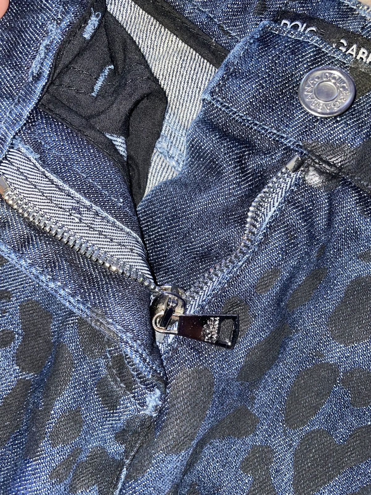 Dolce & Gabbana Dolce & Gabbana Leopard Print Jeans Size 28" / US 6 / IT 42 - 5 Thumbnail