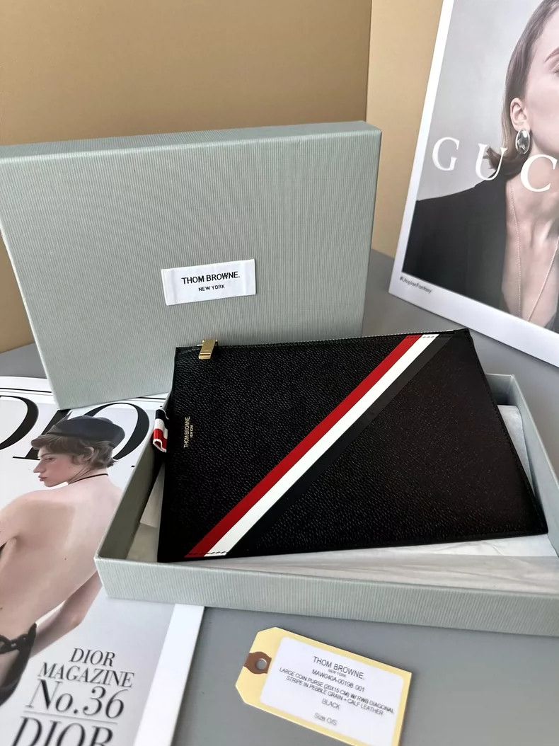 Thom Browne Thom Browne Black striped handbag Size ONE SIZE - 1 Thumbnail