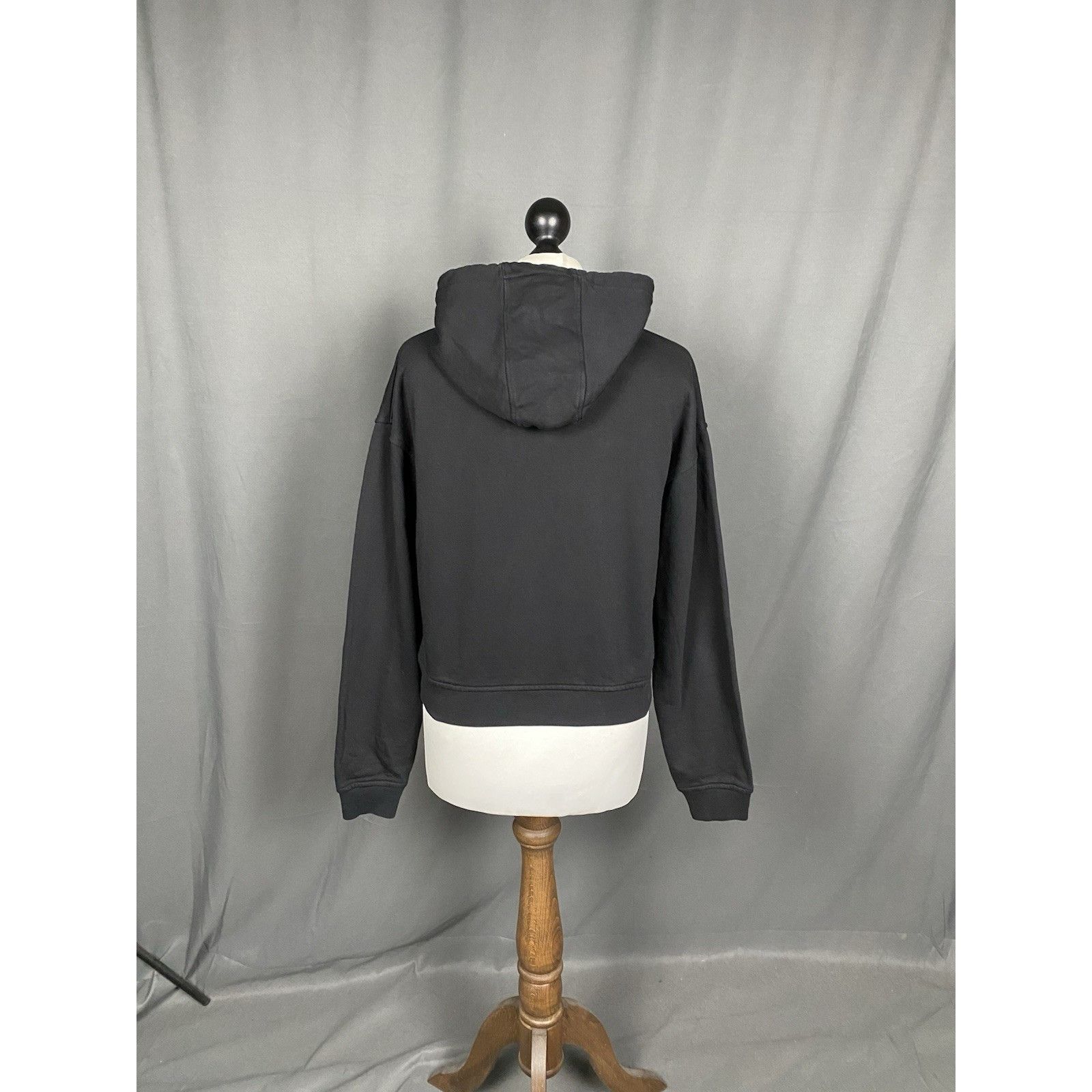 Alexander McQueen Alexander McQueen Swallow Women's Black Oversize Hoodie Swea Size M / US 6-8 / IT 42-44 - 7 Thumbnail
