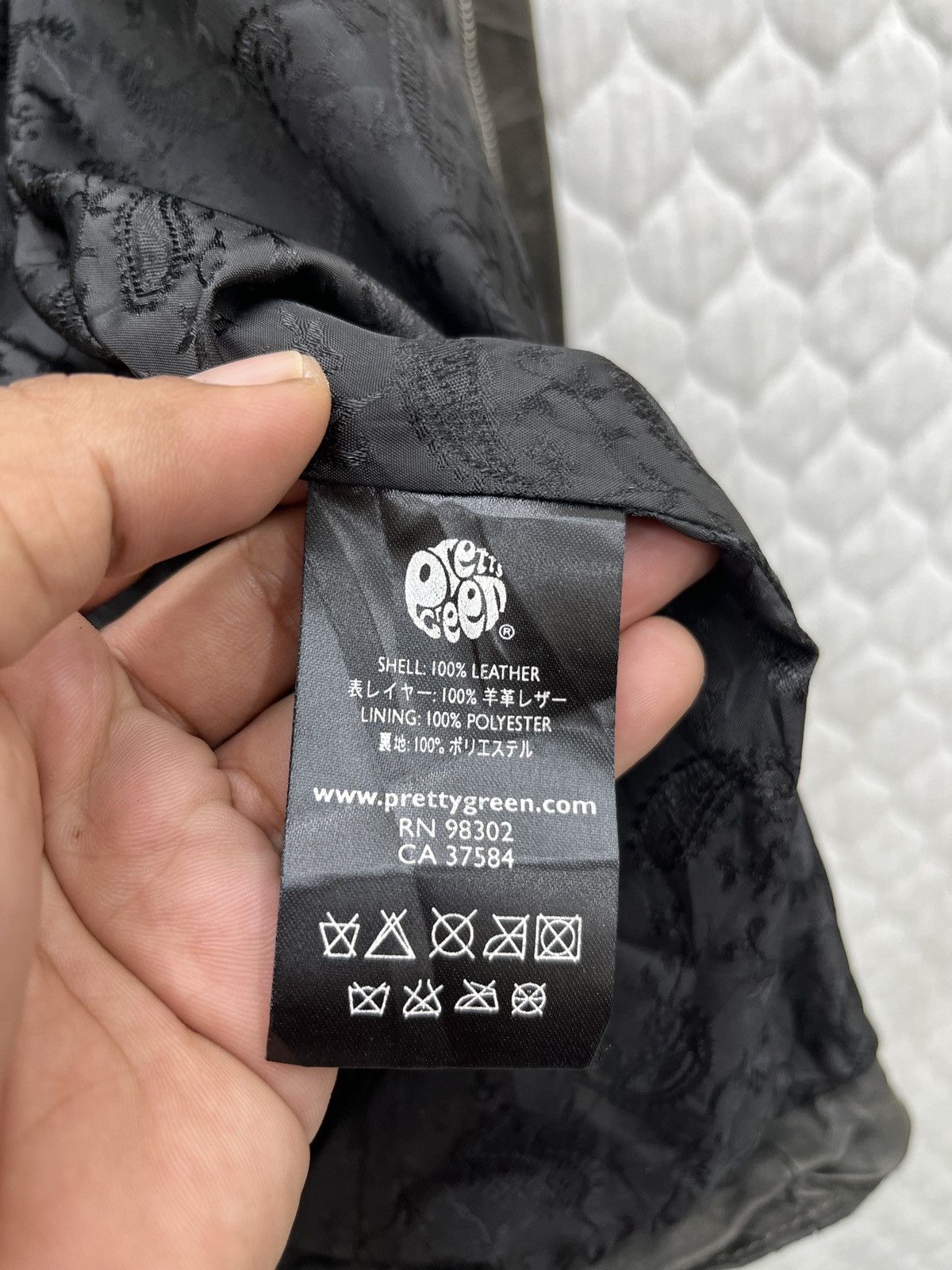 Pretty Green 🔥🔥🔥STEALS PRETTY GREEN LEATHER JACKET Size US S / EU 44-46 / 1 - 9 Thumbnail