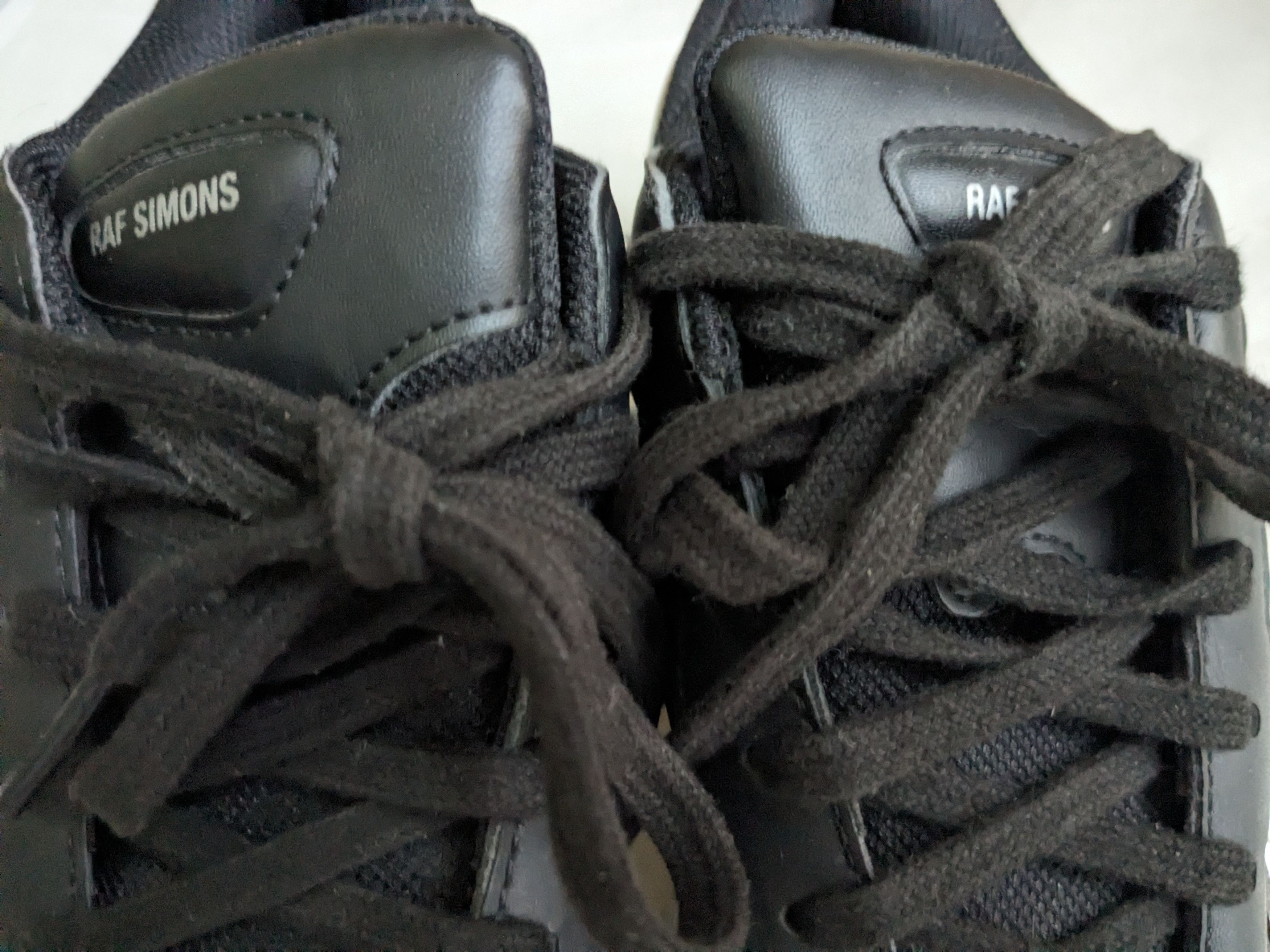 Raf Simons Adidas x Raf Simons Ozweego Mirrored 7.5 Black Silver Size US 7.5 / EU 40-41 - 2 Thumbnail