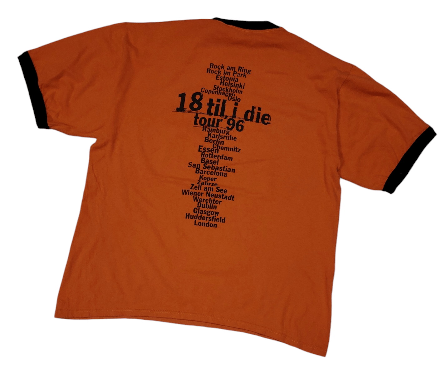 Band Tees × Vintage Vintage 90s Bryan Adams ring t shirt Size US L / EU 52-54 / 3 - 2 Thumbnail