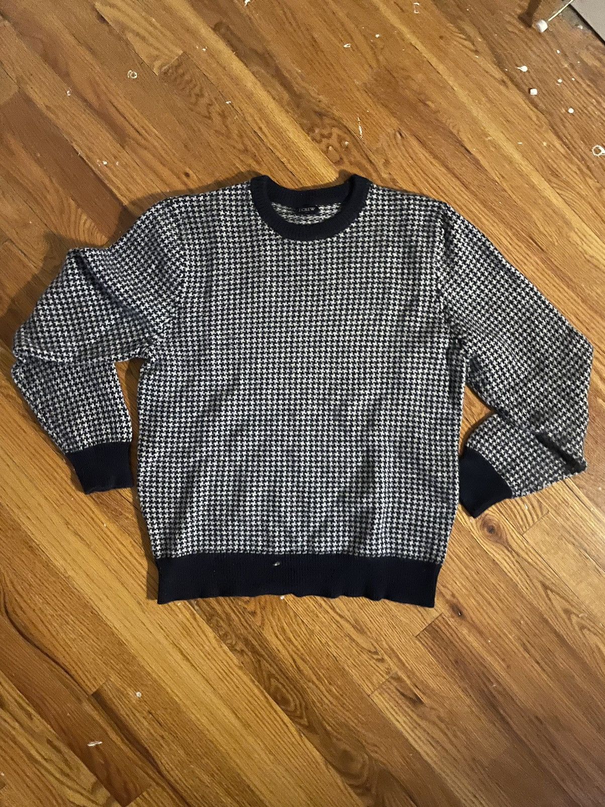J.Crew Houndstooth J.Crew sweater Size US M / EU 48-50 / 2 - 1 Preview