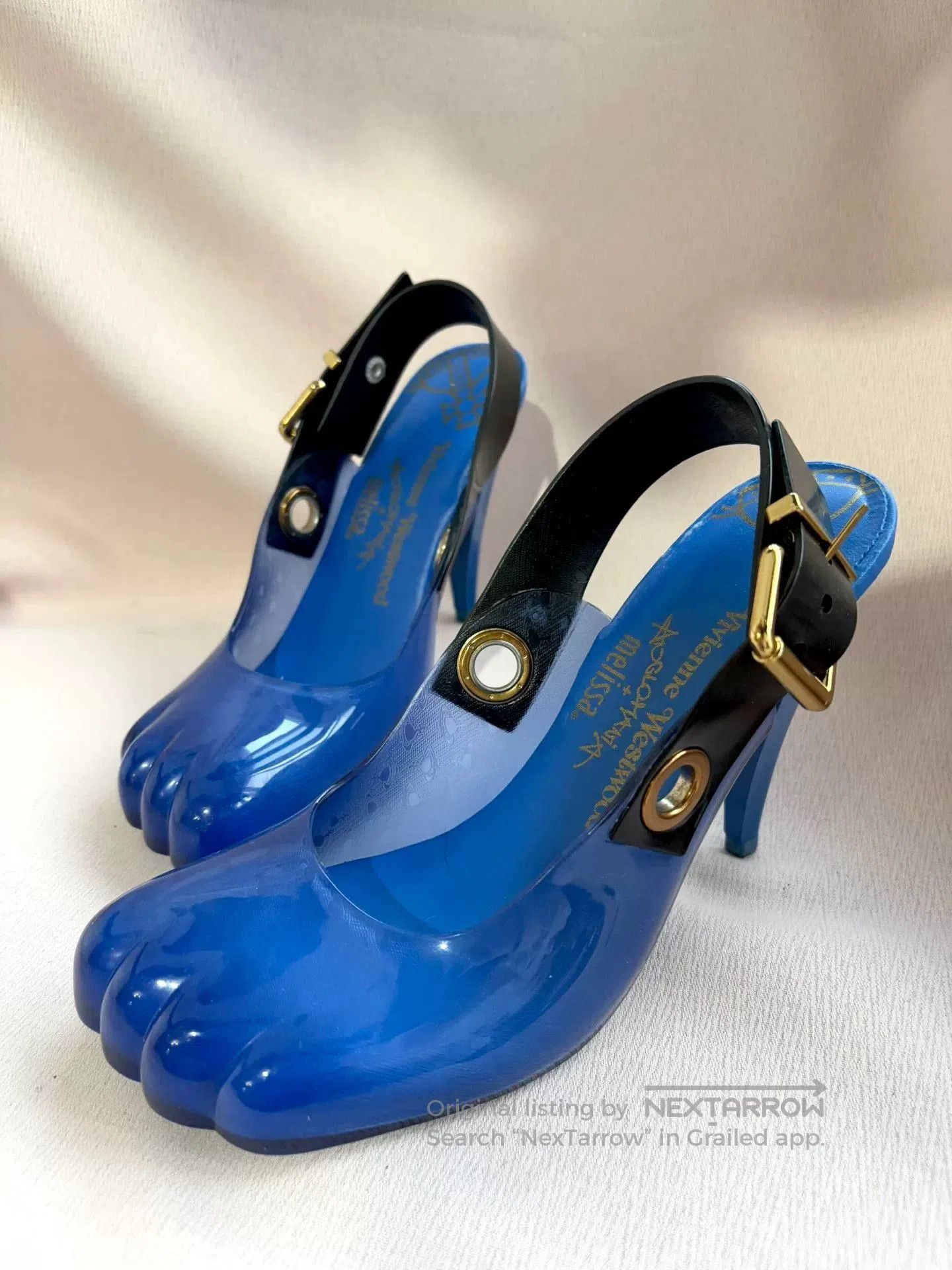 Vivienne Westwood Vivienne Westwood Animal Toe Three-Strap Shoe