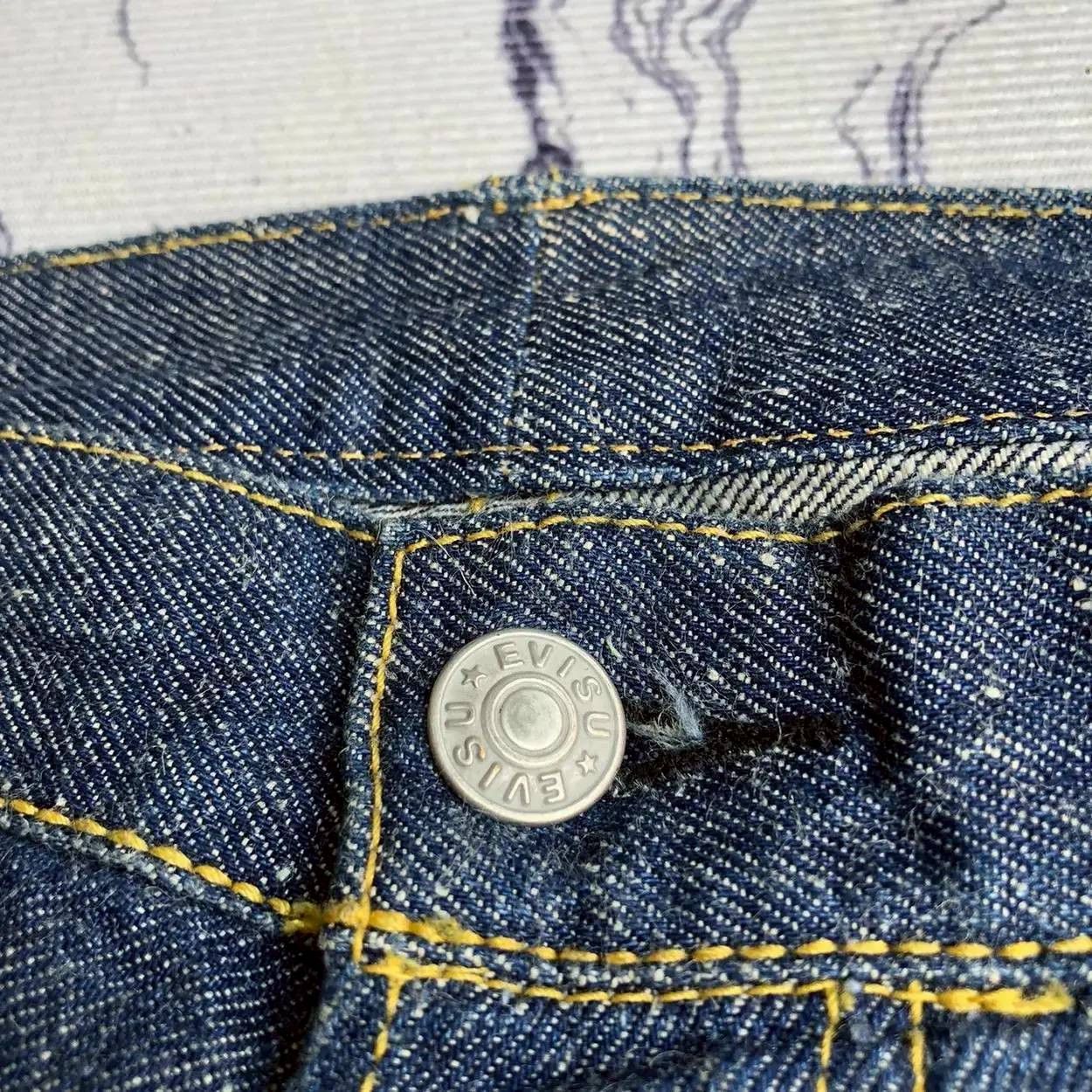 Evisu Evisu No.2 Daicock Rare Selvedge Denim Lot 0001 Denim W34 Size US 36 / EU 52 - 9 Thumbnail