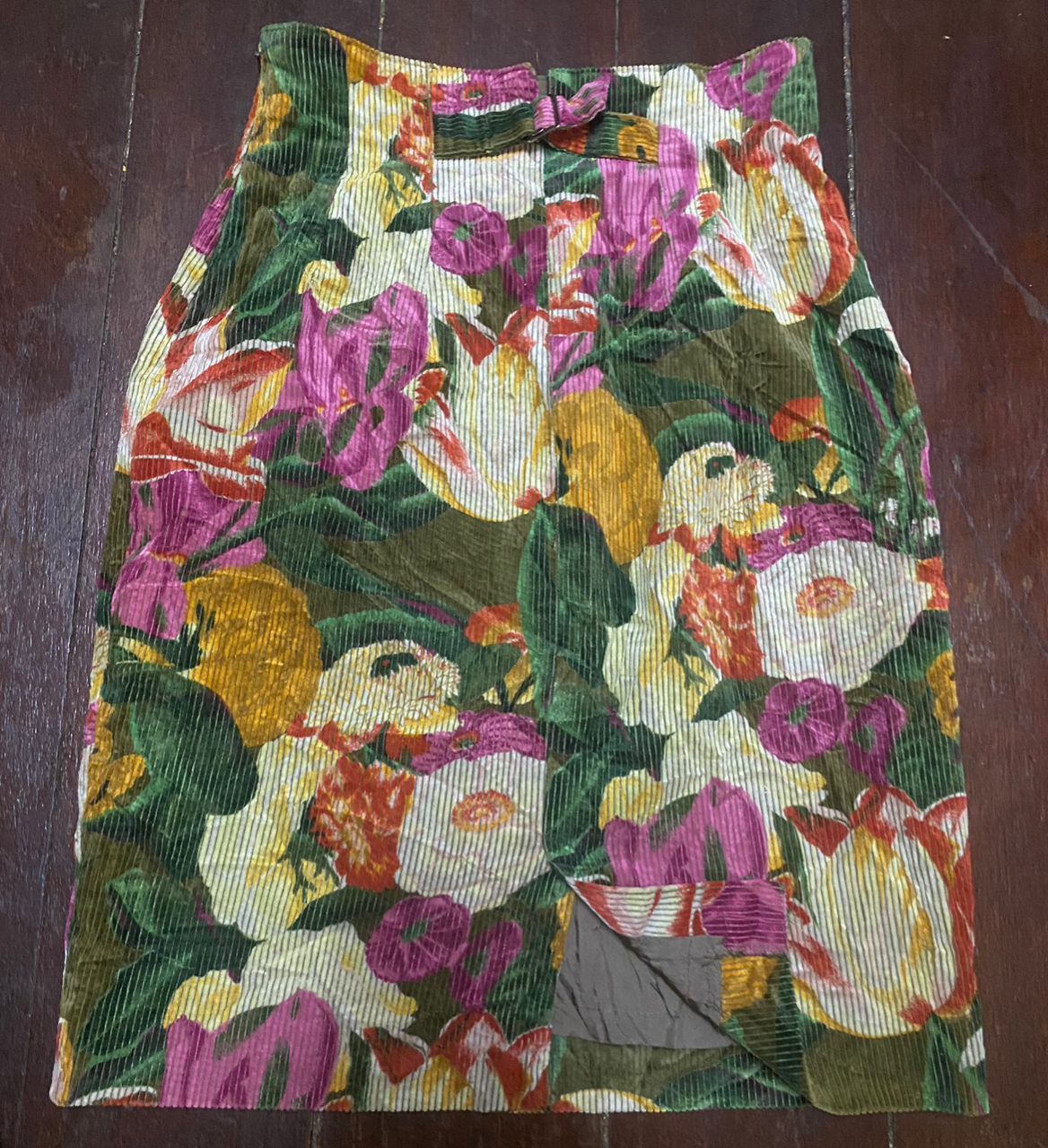 Kenzo Kenzo fullprint flora skirt Size 26" / US 2 / IT 38 - 16 Thumbnail