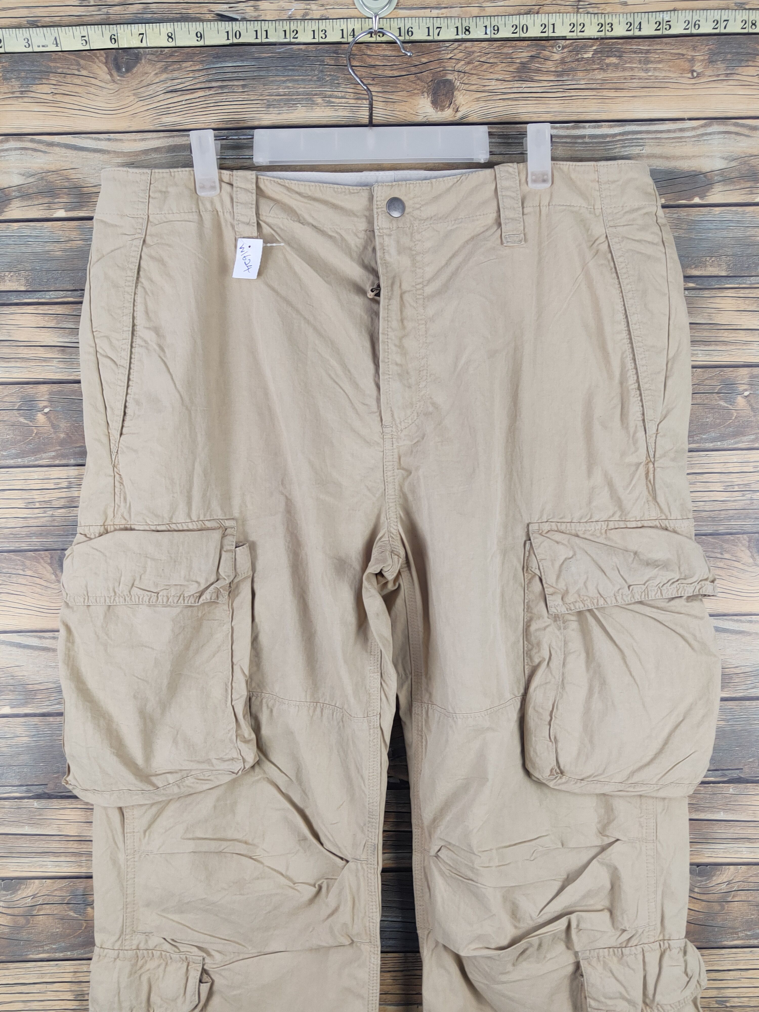 Gap Gap Beige Multipocket Tactical Cargo Pants #W1624 Size US 38 / EU 54 - 2 Thumbnail