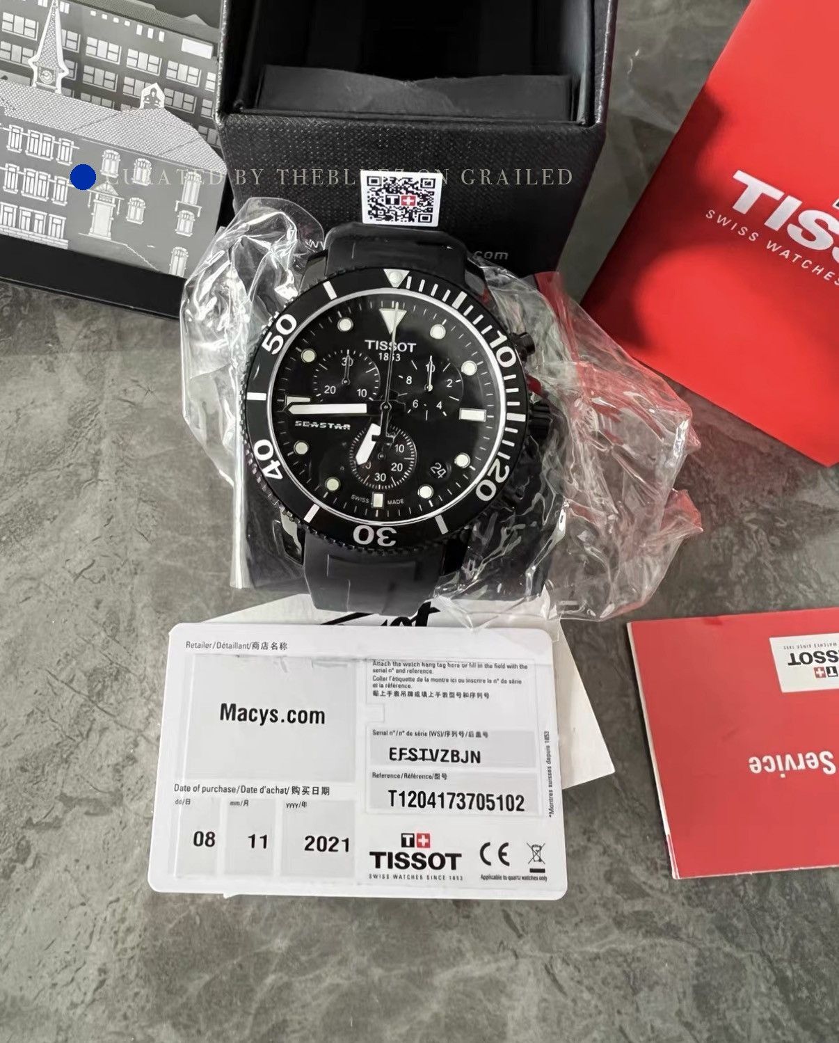 Tissot Classic Black Quartz Movement Watch Size ONE SIZE - 1 Thumbnail