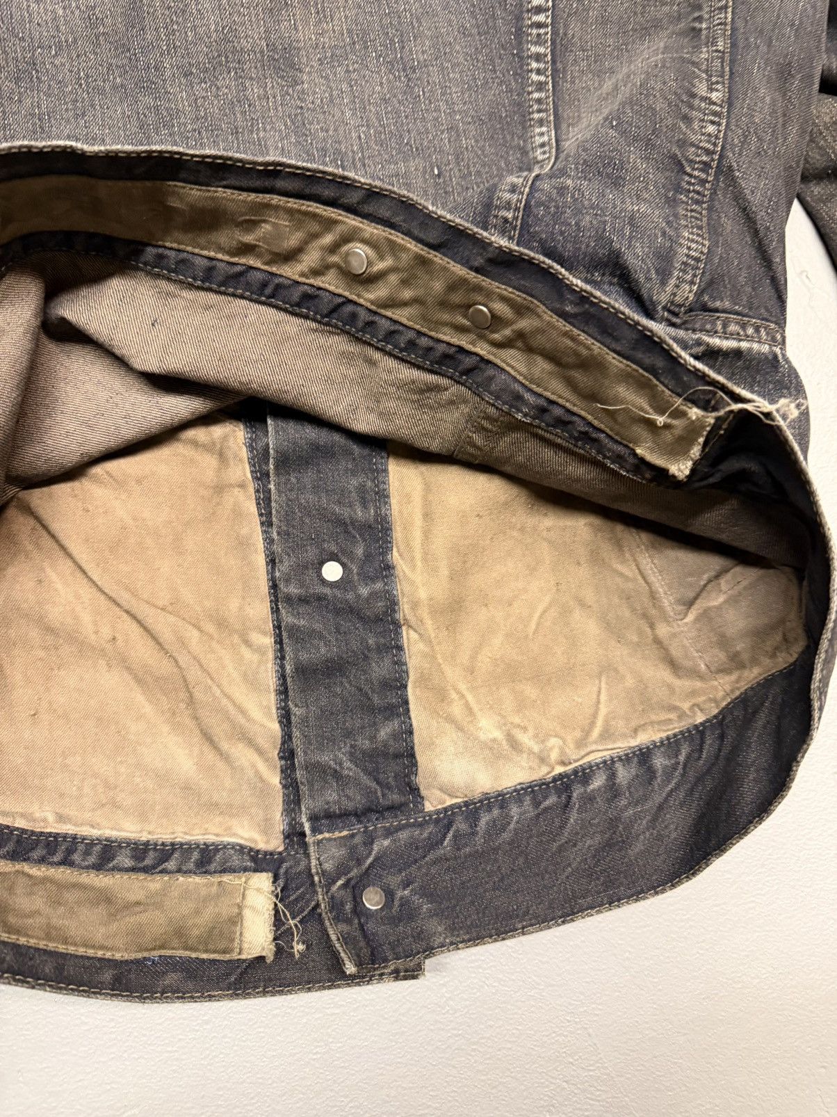 Rick Owens Drkshdw Rick Owens FW07 EXPLODER Trucker Jacket Size US L / EU 52-54 / 3 - 3 Thumbnail