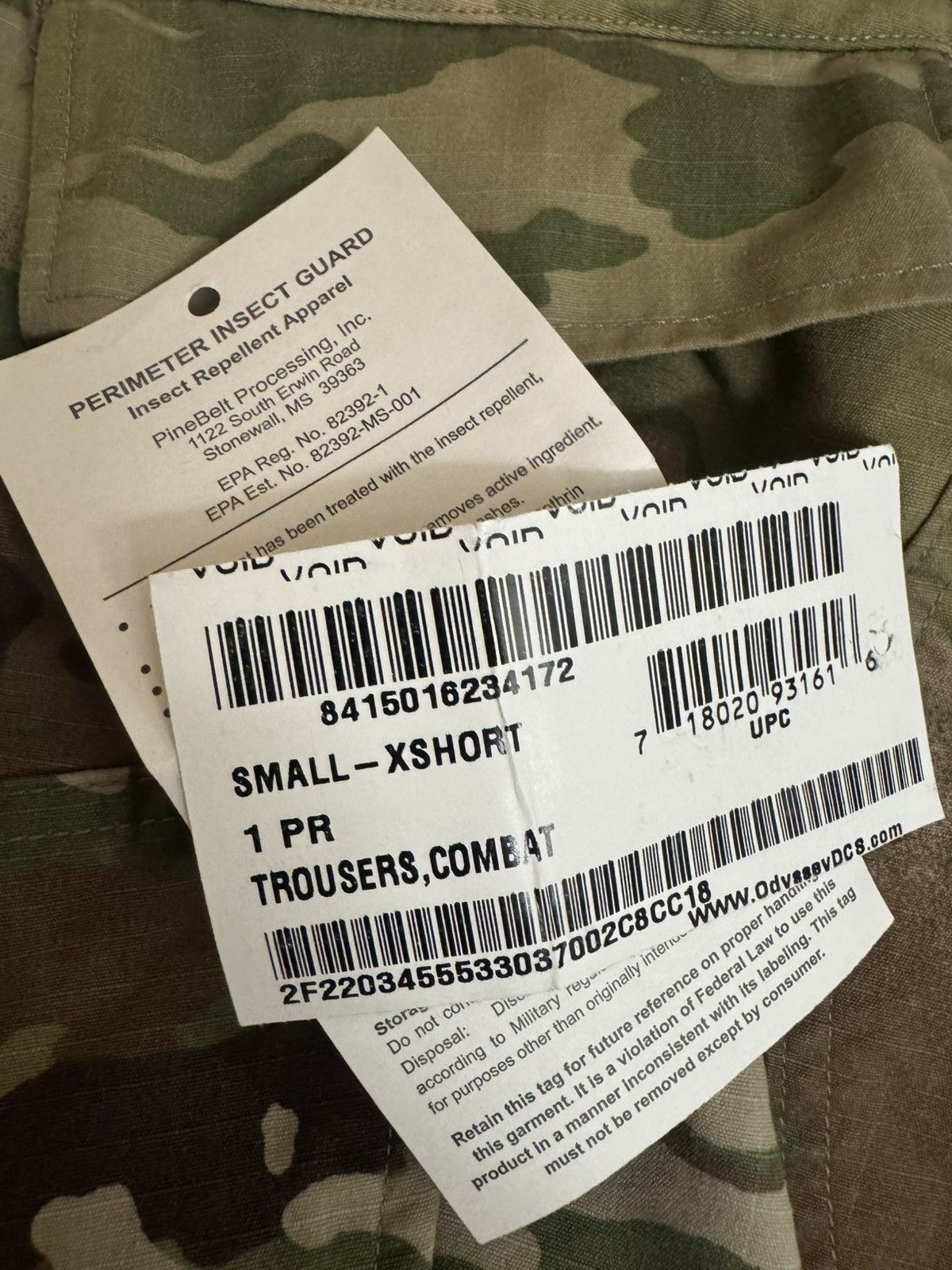 Vintage Army Cargo Pants Size US 31 - 3 Thumbnail